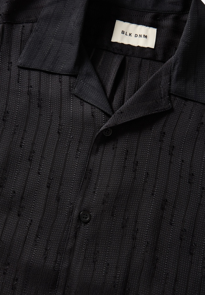 SHIRT 55 BLACK JACQUARD - 3