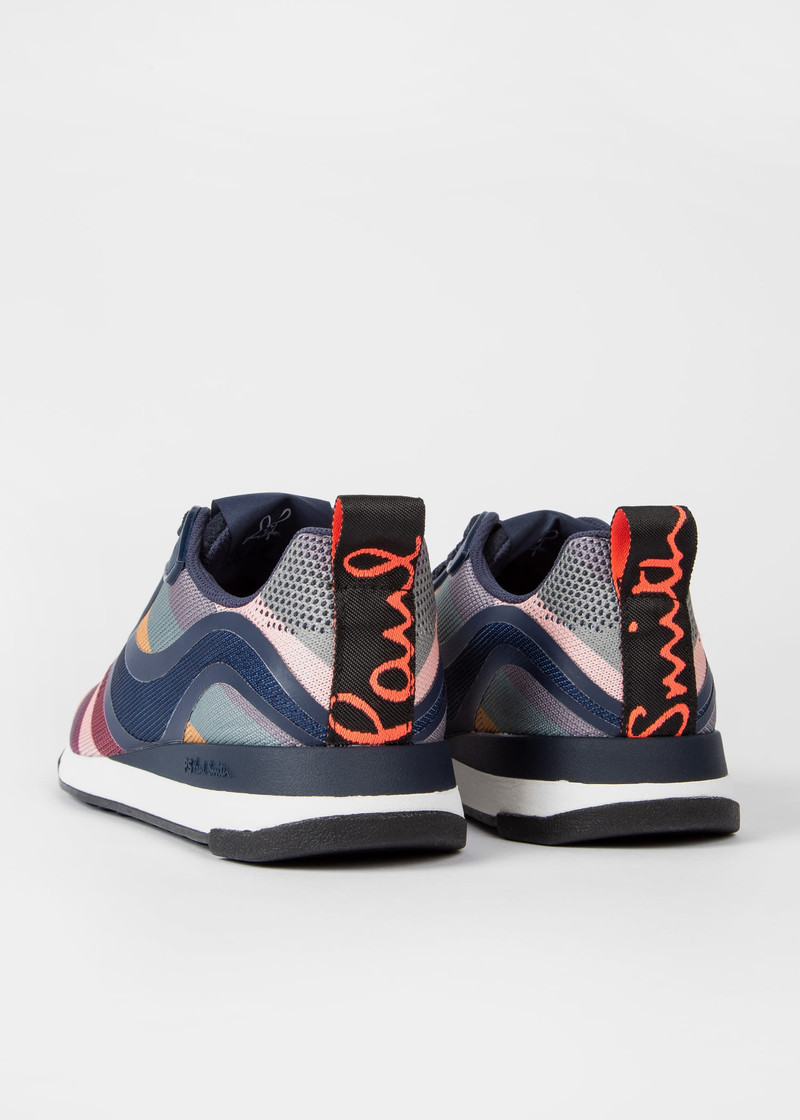 Paul Smith 'Swirl' 'Rappid' Knit Sneakers outlook