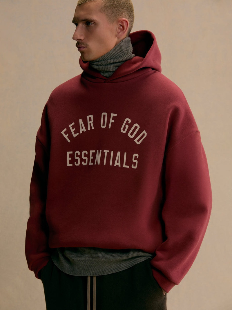 ESSENTIALS Fleece Hoodie outlook