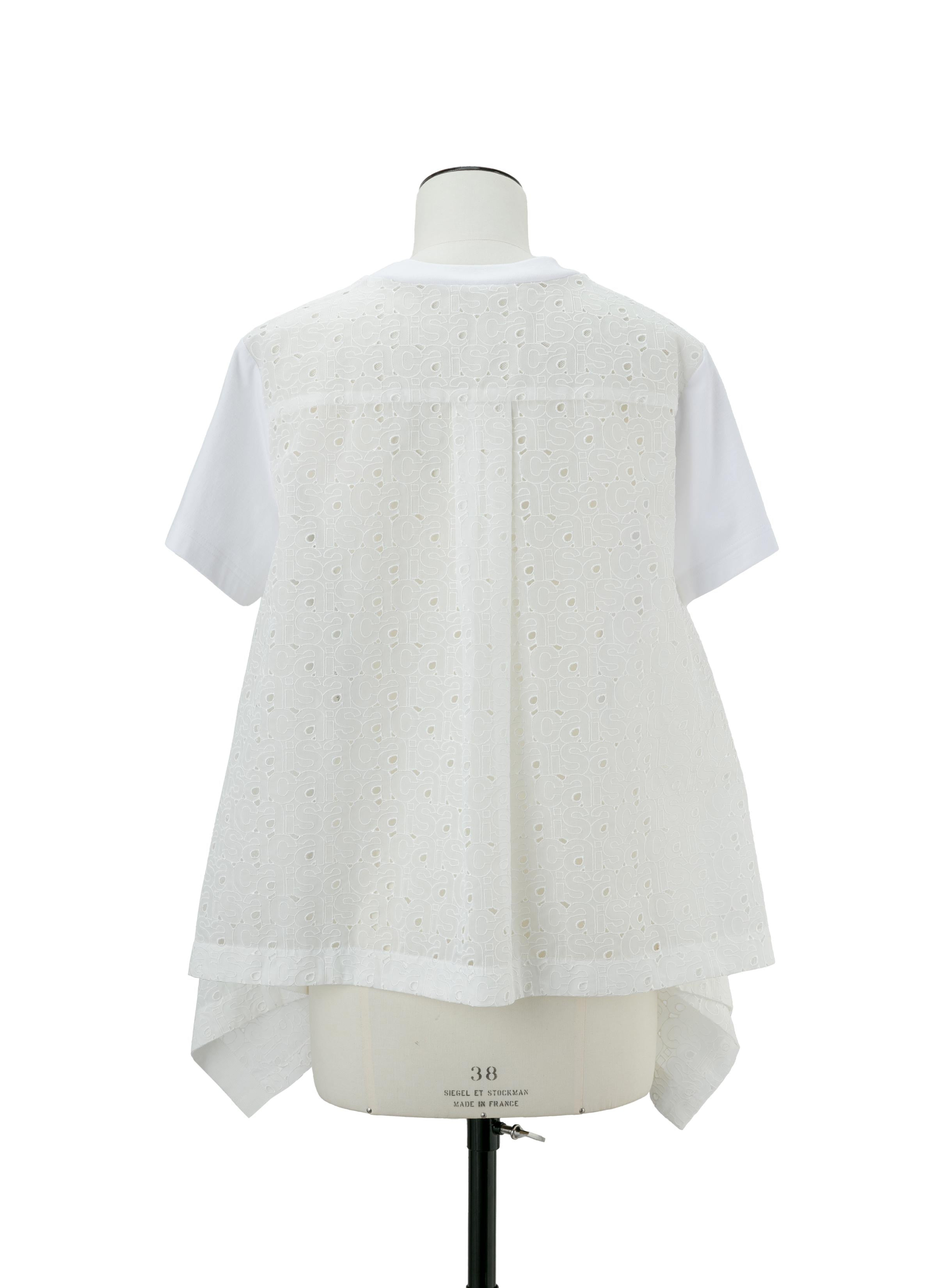 sacai Embroidery T-Shirt - 4