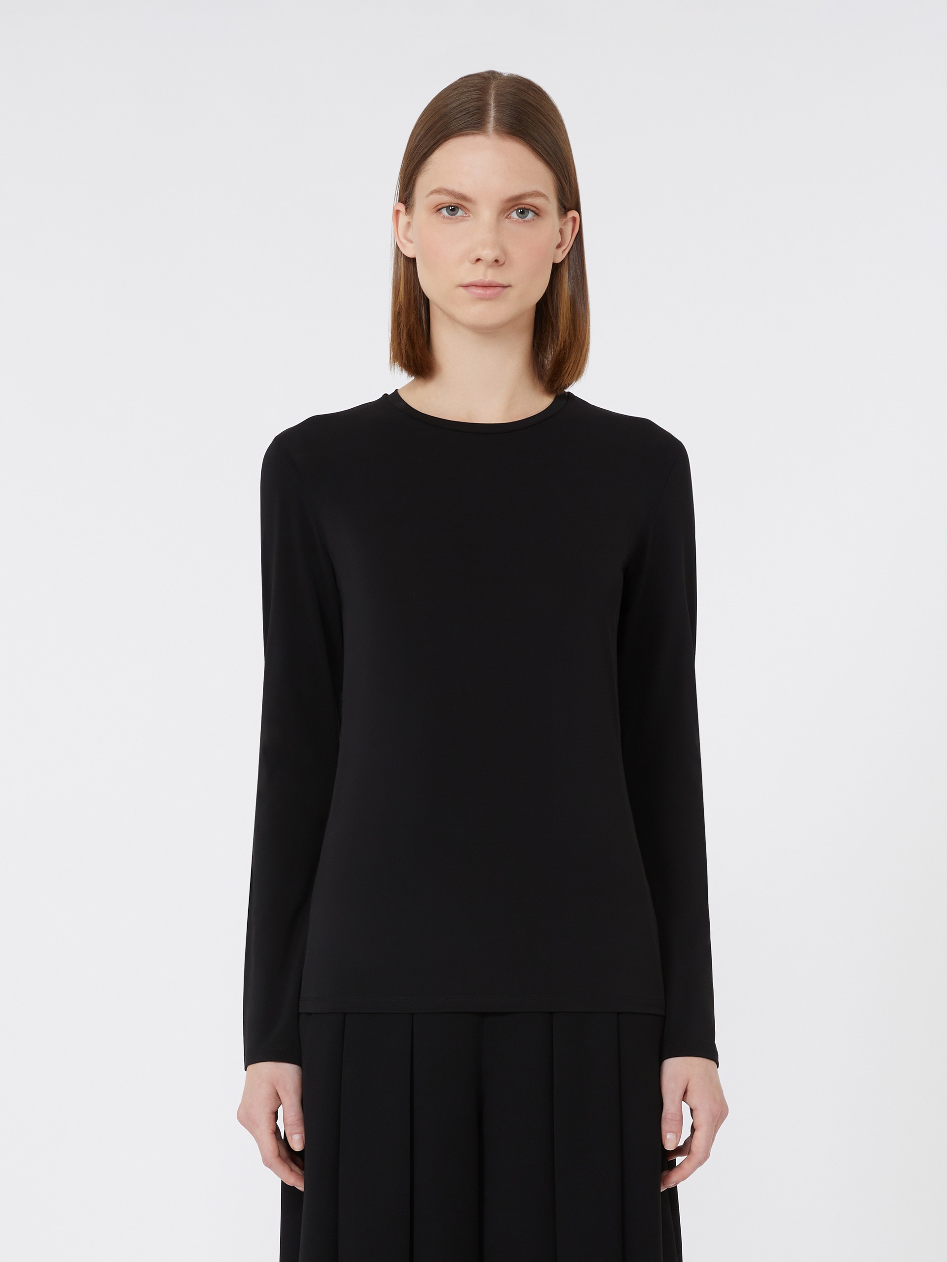 ORTENSIA Viscose mesh T-shirt - 3