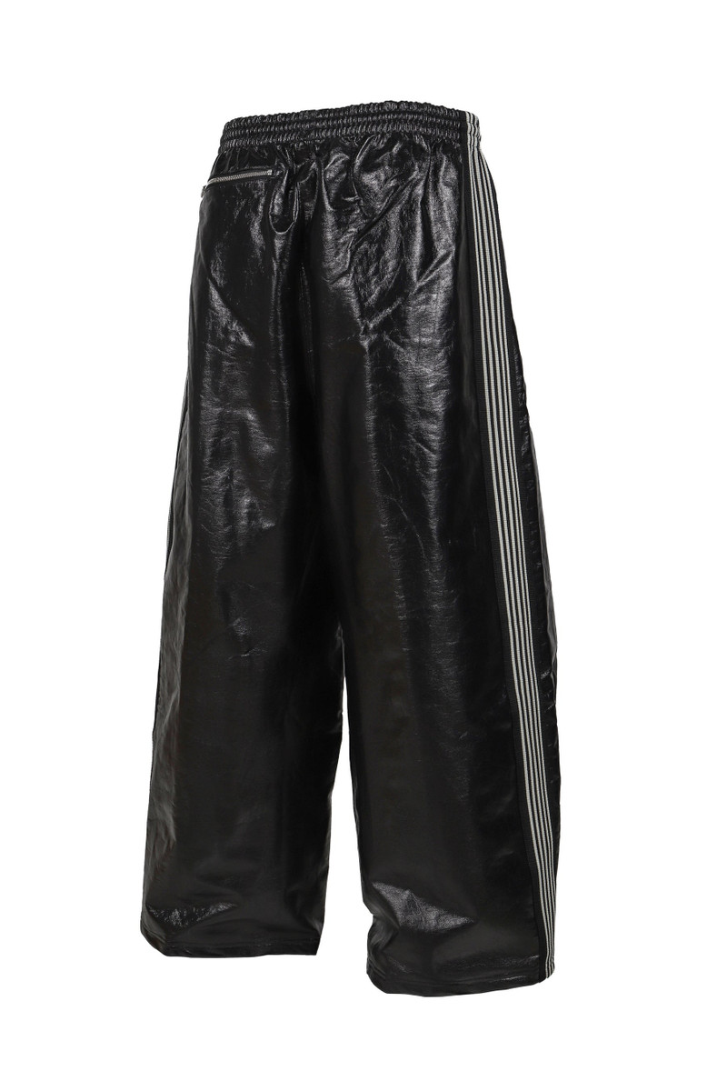 NEEDLES H.D. TRACK PANT - COTTON JERSEY / COATING (EXCLUSIVE) / BLK outlook