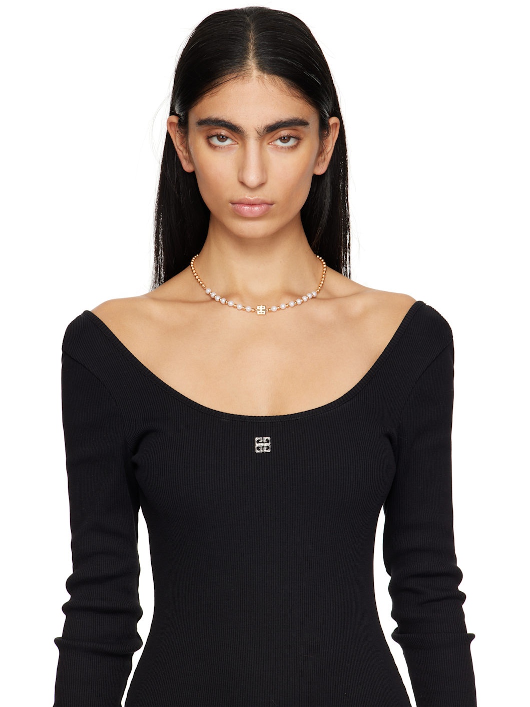 Rose Gold 4G Pearl Necklace - 2