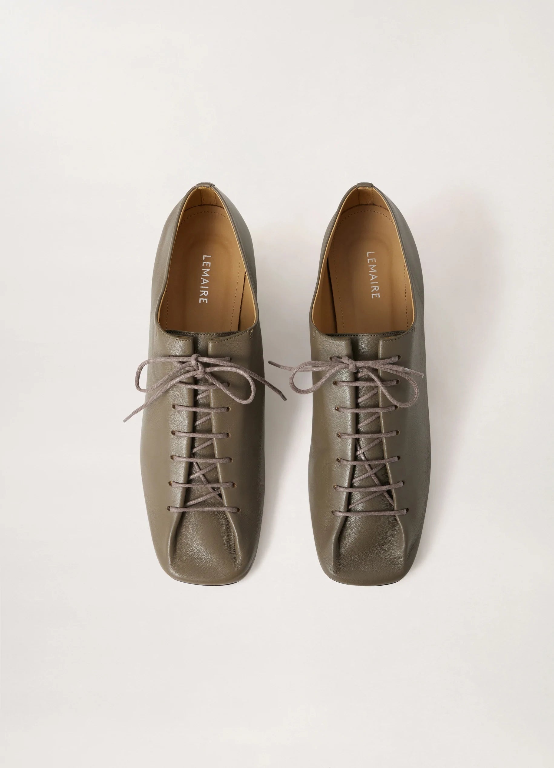 HEELED DERBIES
SHINY NAPPA LEATHER - 4