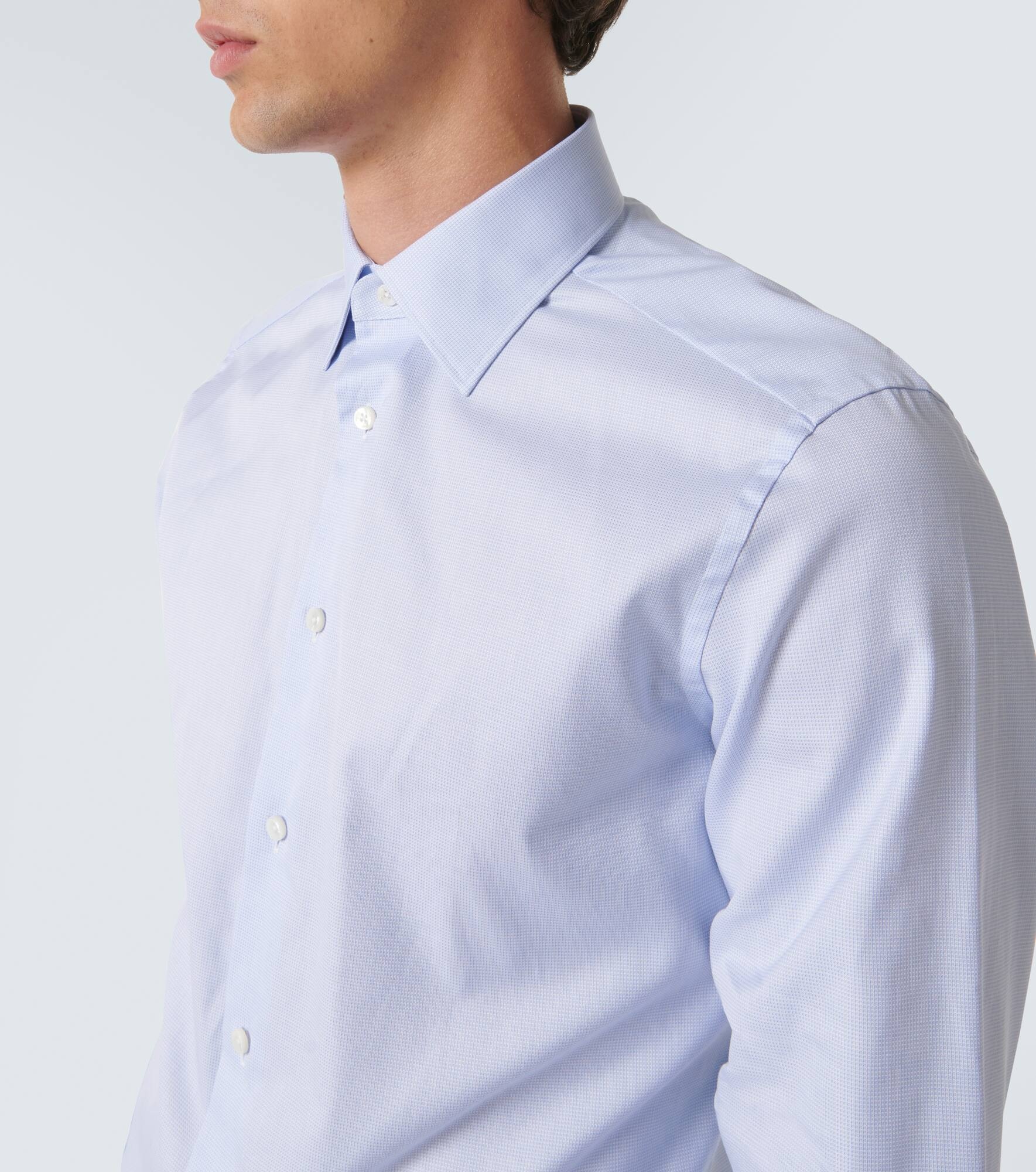 Cotton Oxford shirt - 5