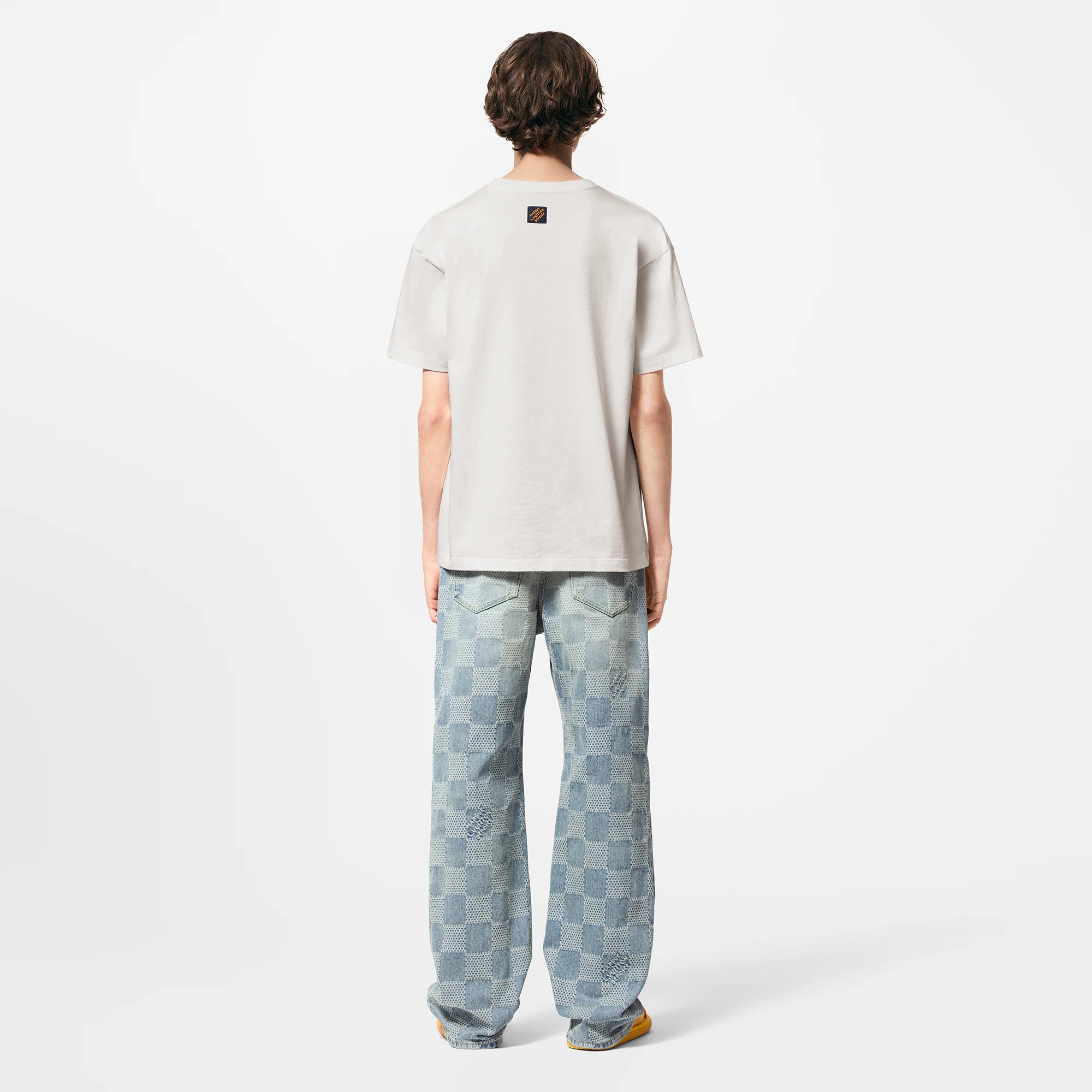 Louis Vuitton Embroidered Short-Sleeved T-Shirt | REVERSIBLE