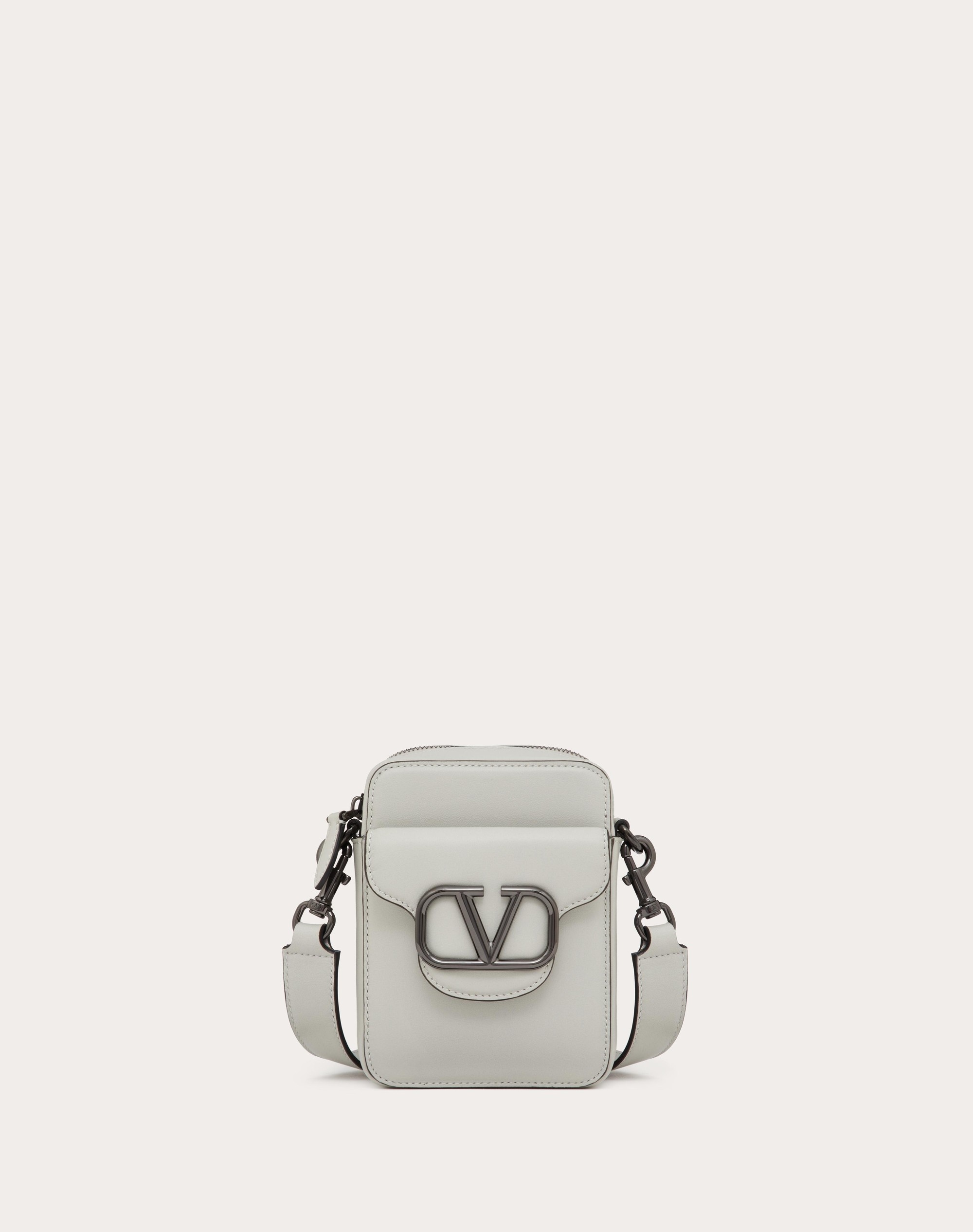 MINI VALENTINO GARAVANI LOCÒ CROSSBODY CALFSKIN BAG - 1