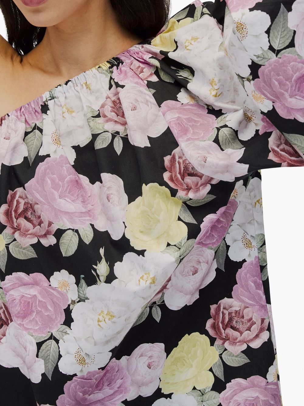 one-shoulder blouse - 6