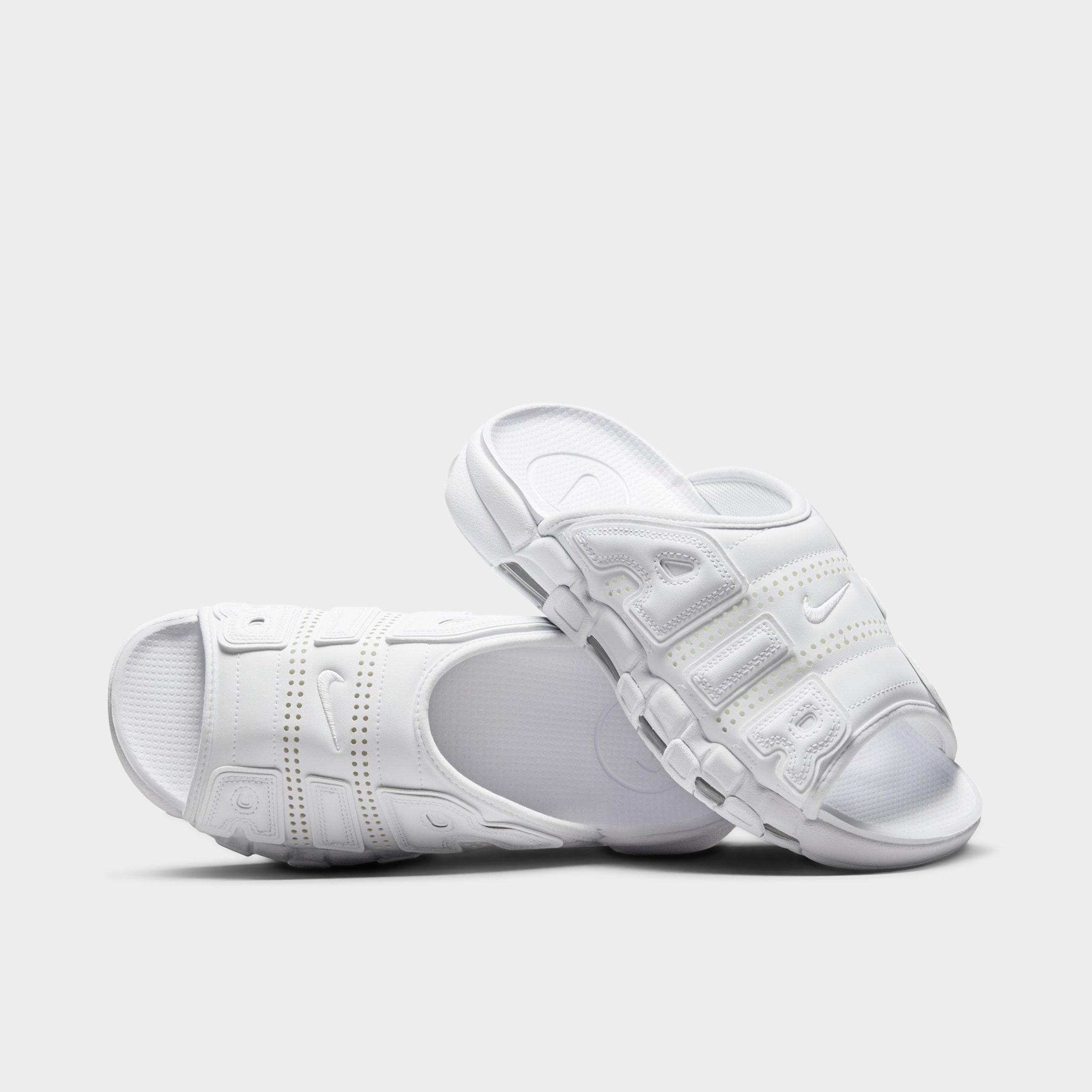 Nike MEN S NIKE AIR MORE UPTEMPO SLIDE SANDALS finishline REVERSIBLE