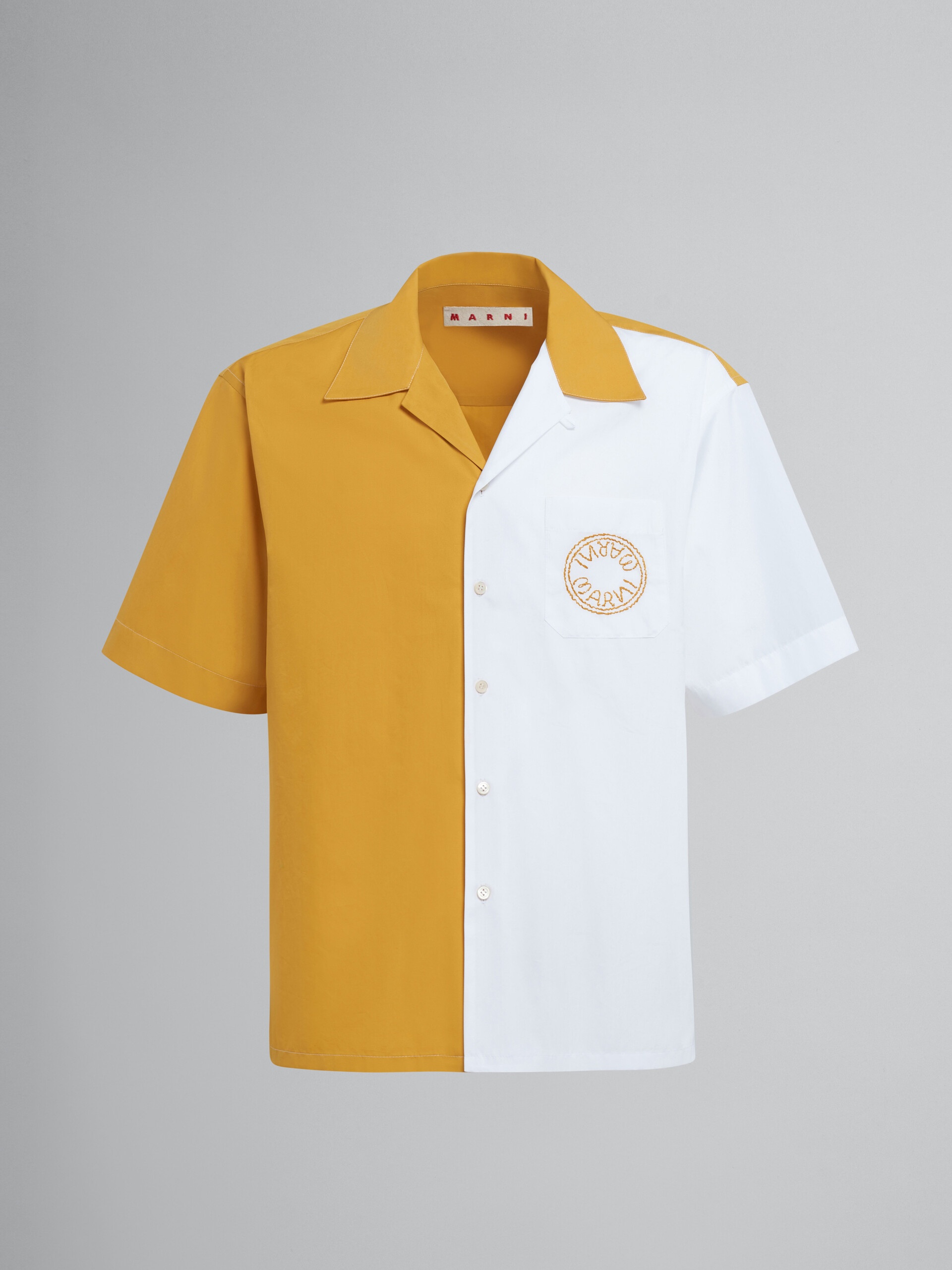 BIO POPLIN BOWLING SHIRT - 1