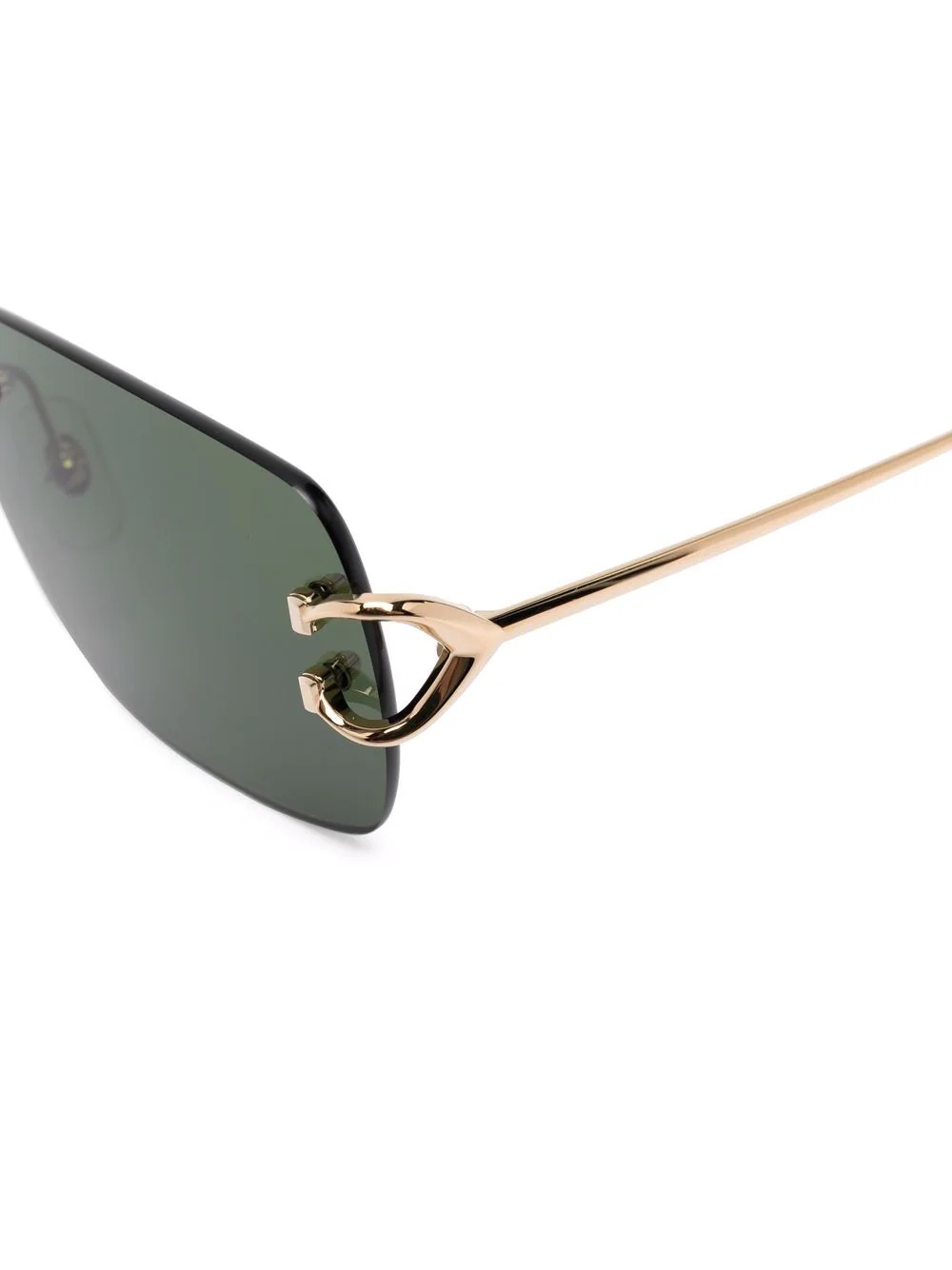 square-frame sunglasses - 3