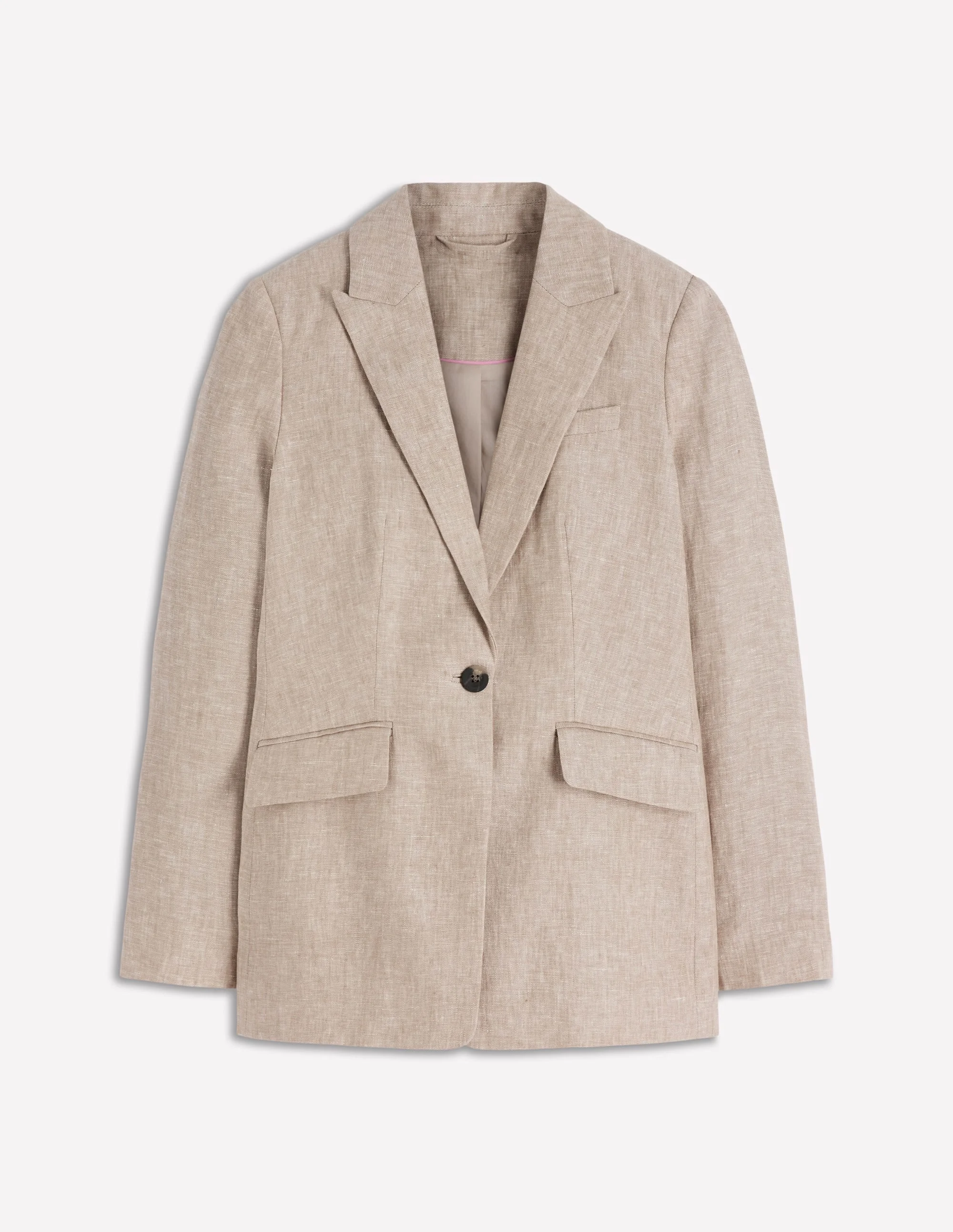 Woodbridge Linen Blazer-Amphora, Chambray - 1