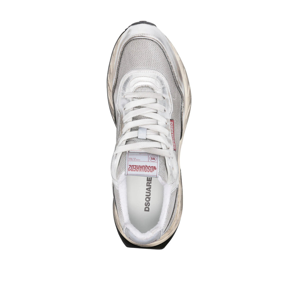 Dsquared2 Silver Trainers - Low-Tops Men - 4