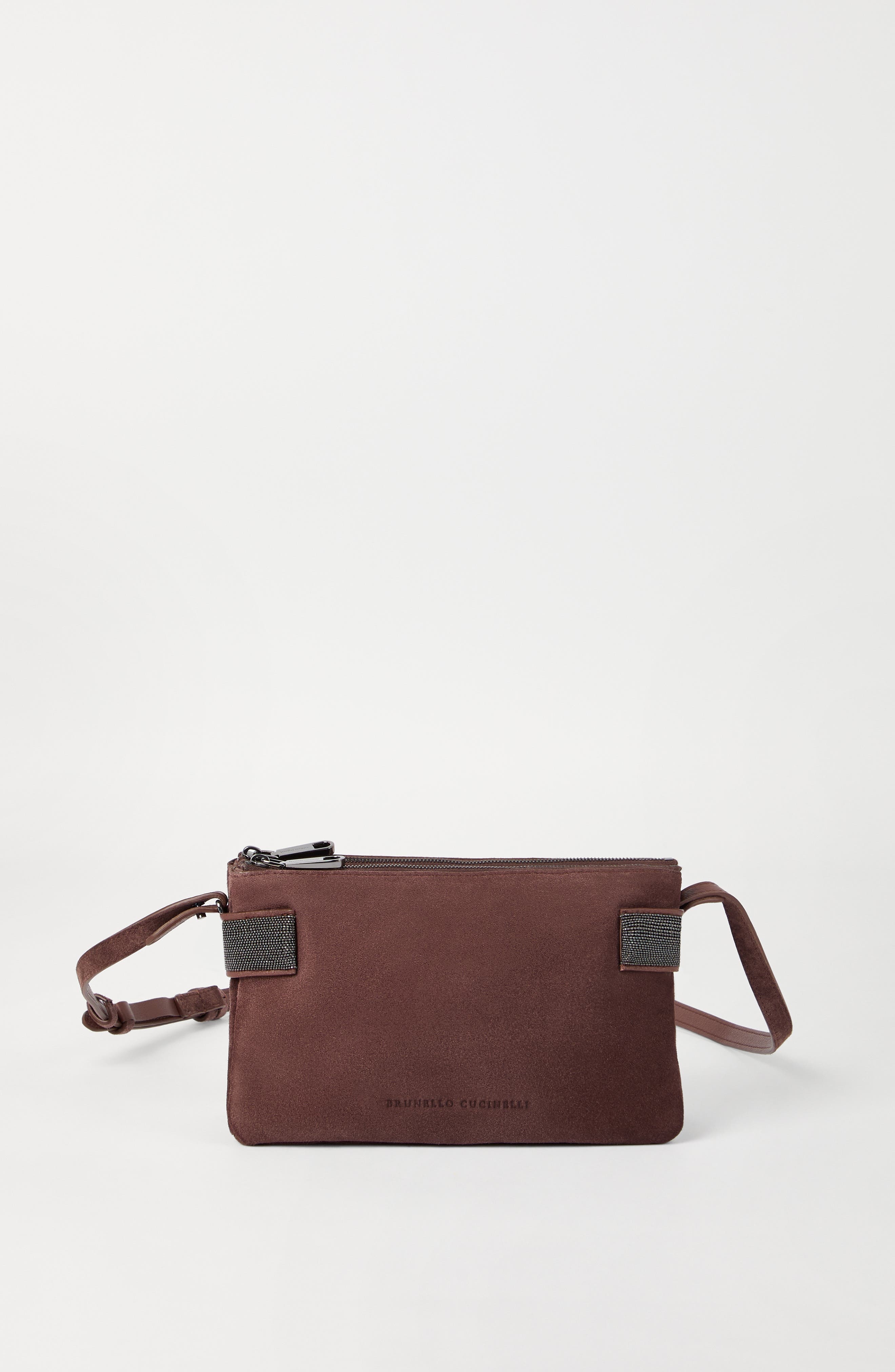 Brunello Cucinelli Essence mini shoulder bag in Burgundy at Nordstrom - 2