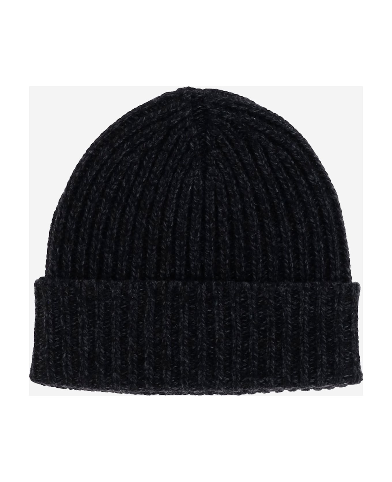 Wool Beanie With Logo - 2