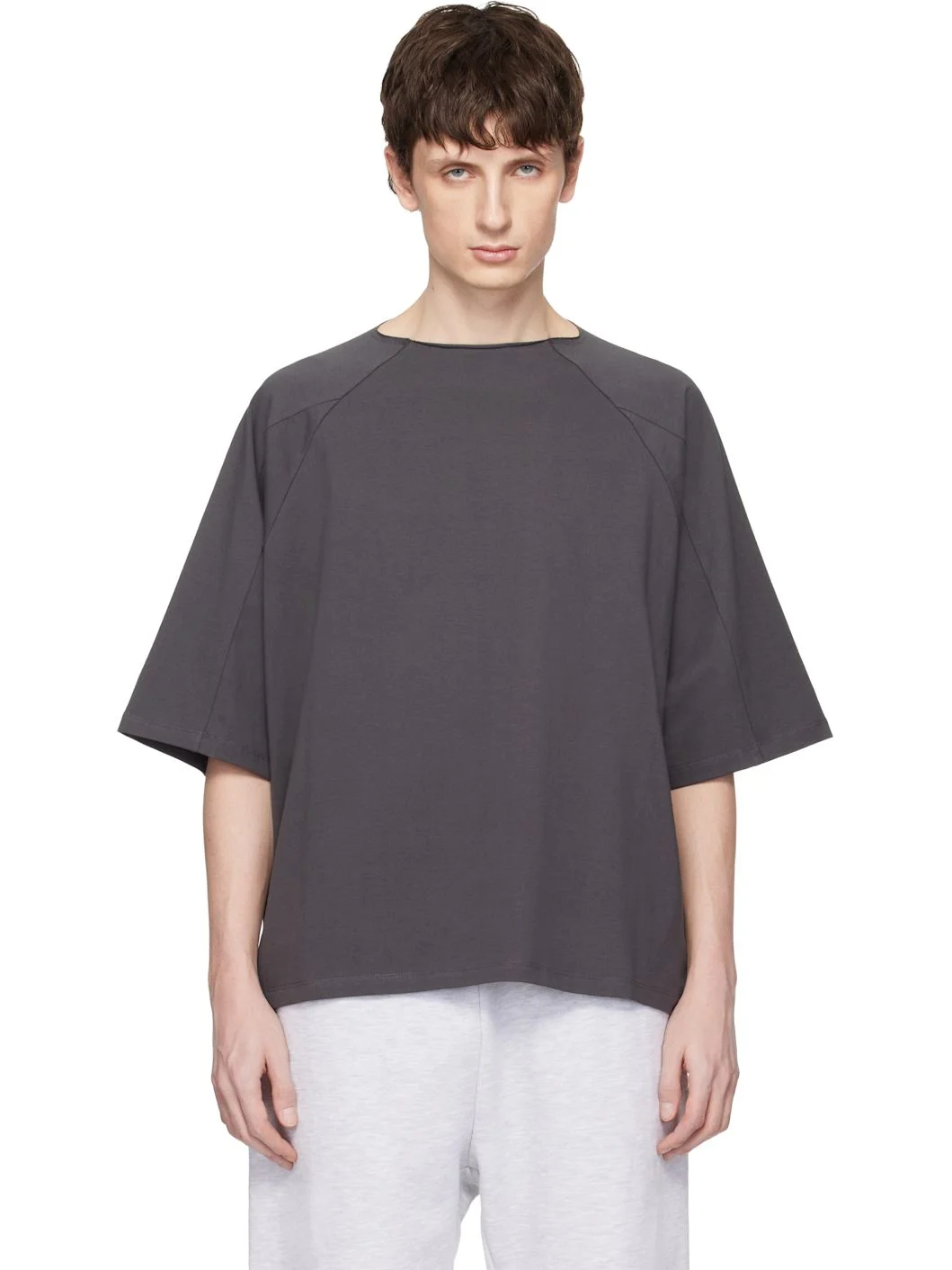 Gray Box Cut T-shirt - 1