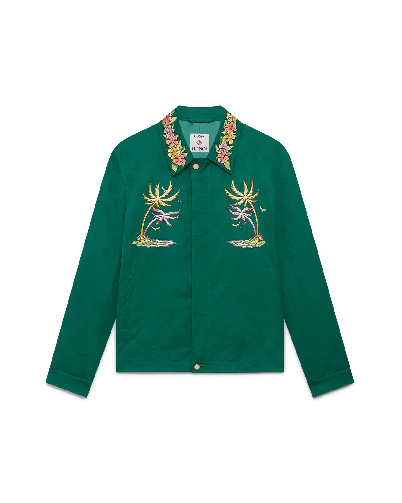 Jacquard Diamond Monogram Jacket - 1