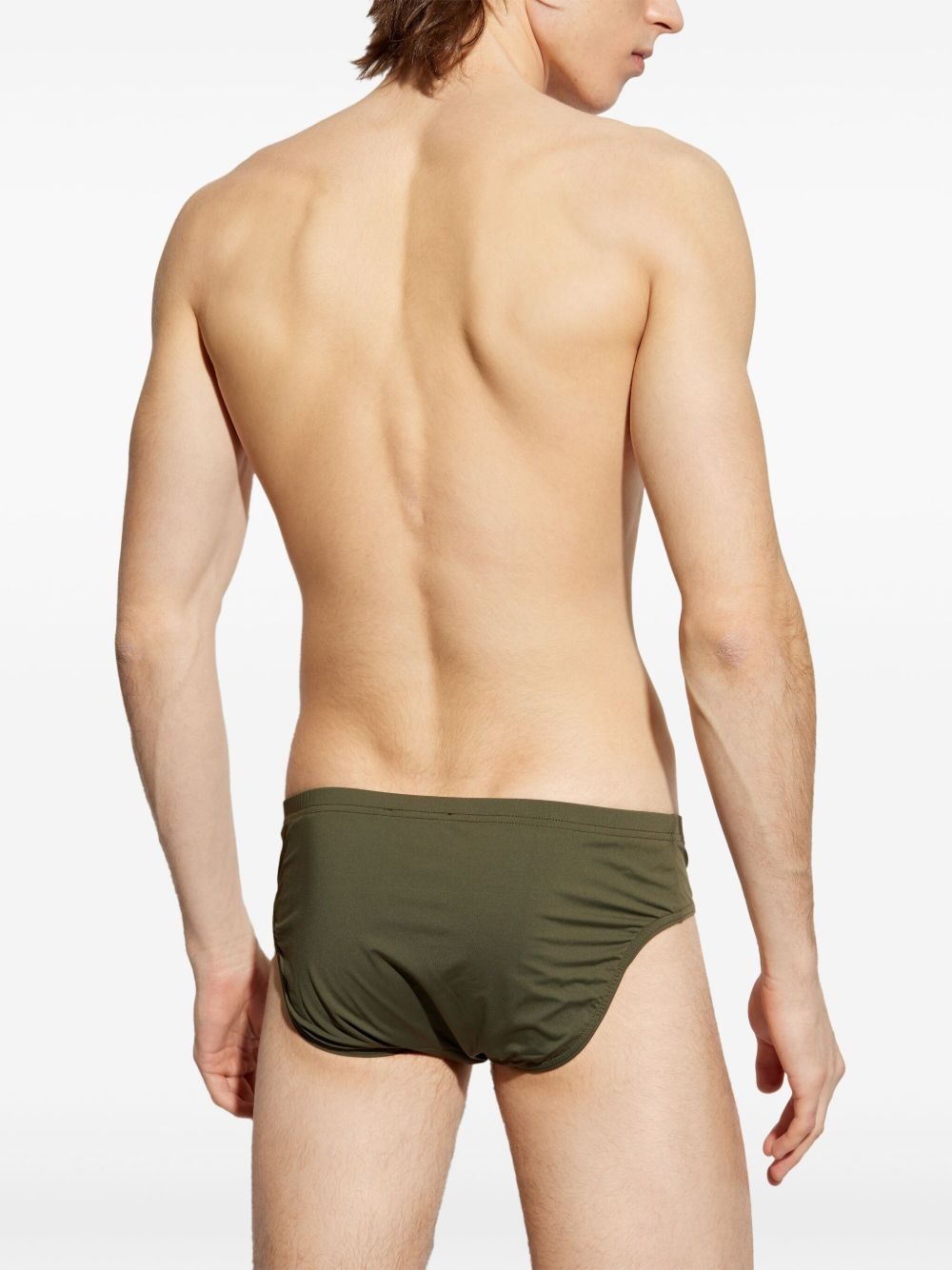 logo-patch swim trunks - 3