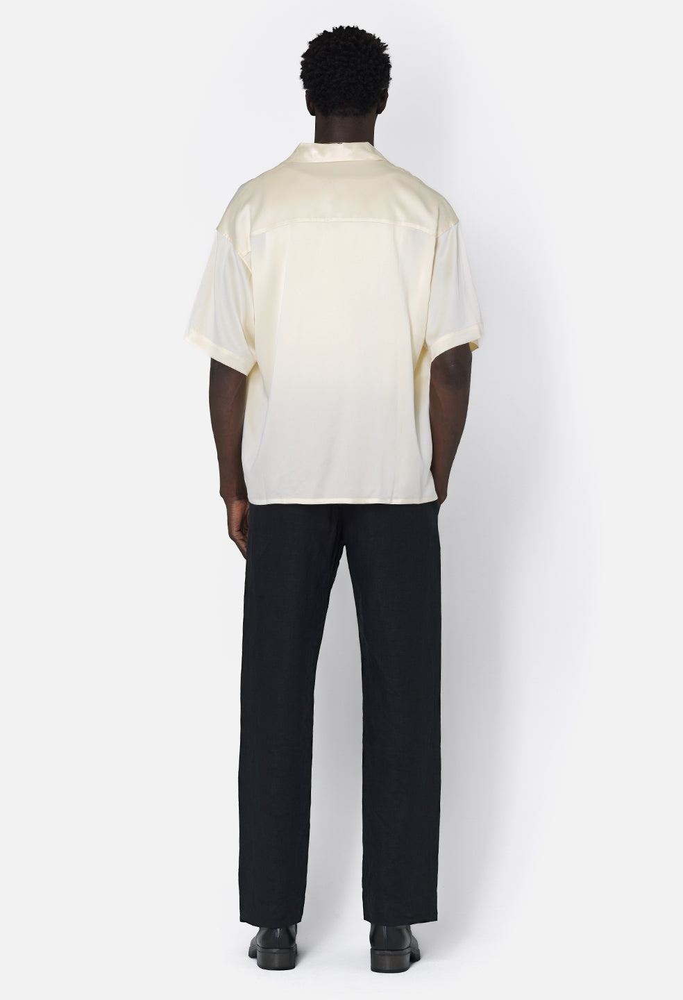 LINEN EASY TROUSER - 4