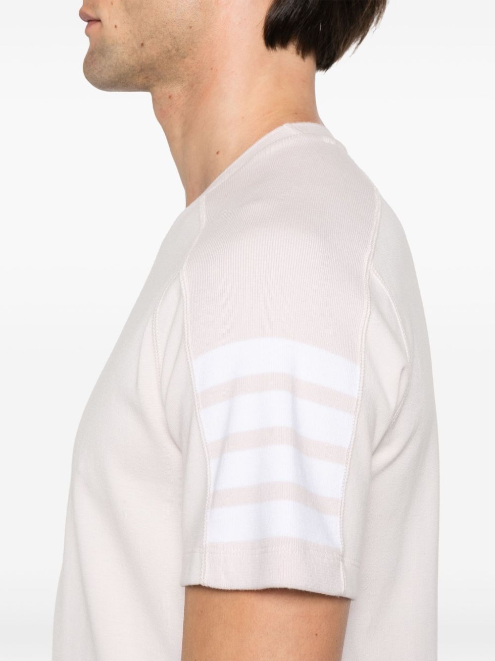 4-Bar cotton T-shirt - 4