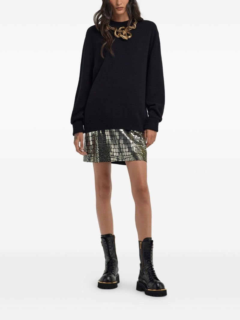 Roberto Cavalli button-detailing jumper outlook