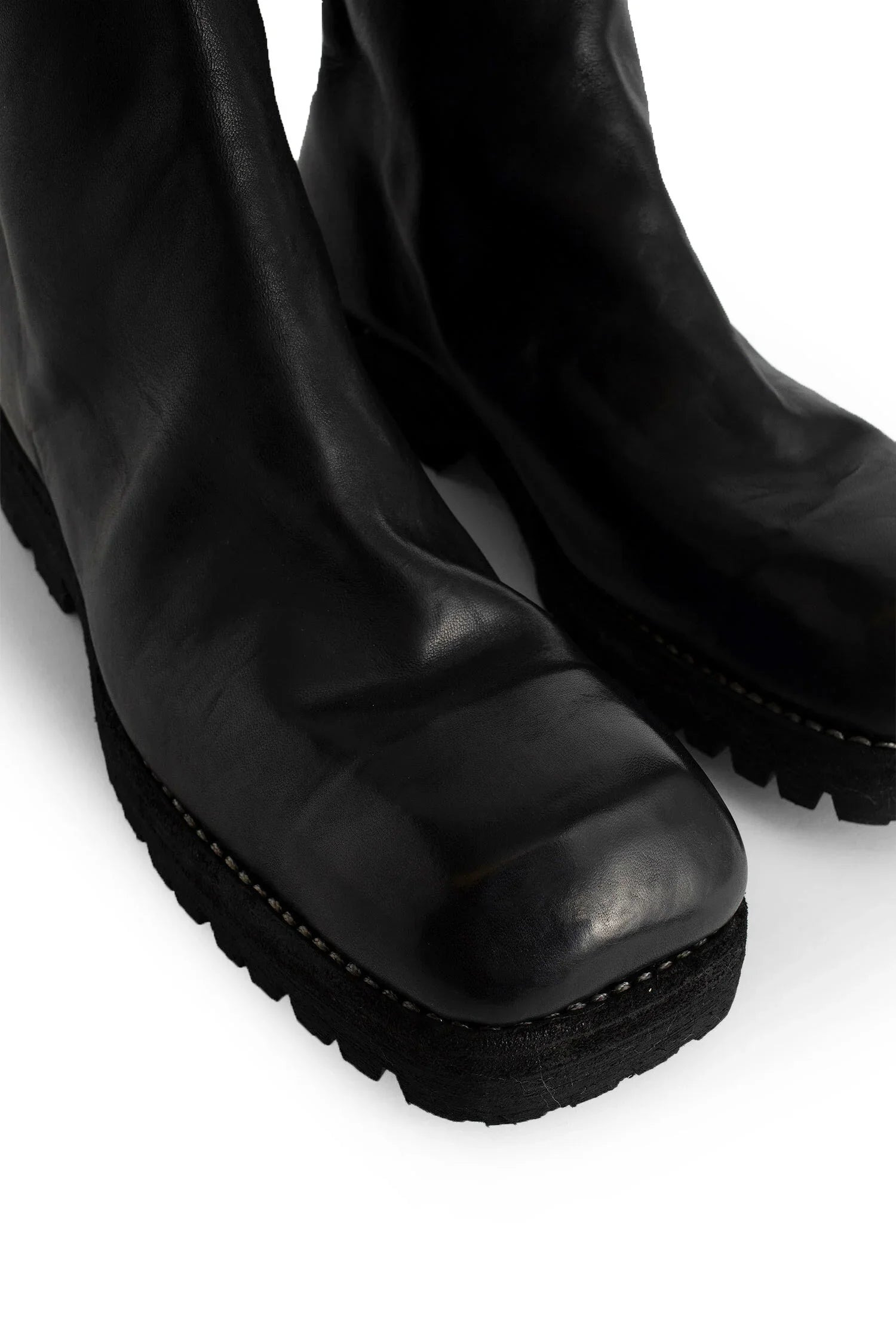 GUIDI MAN BLACK BOOTS - 7