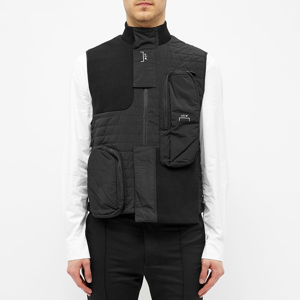 A-COLD-WALL* 3D Asymmetrical Pocket Puffer Gilet - 5