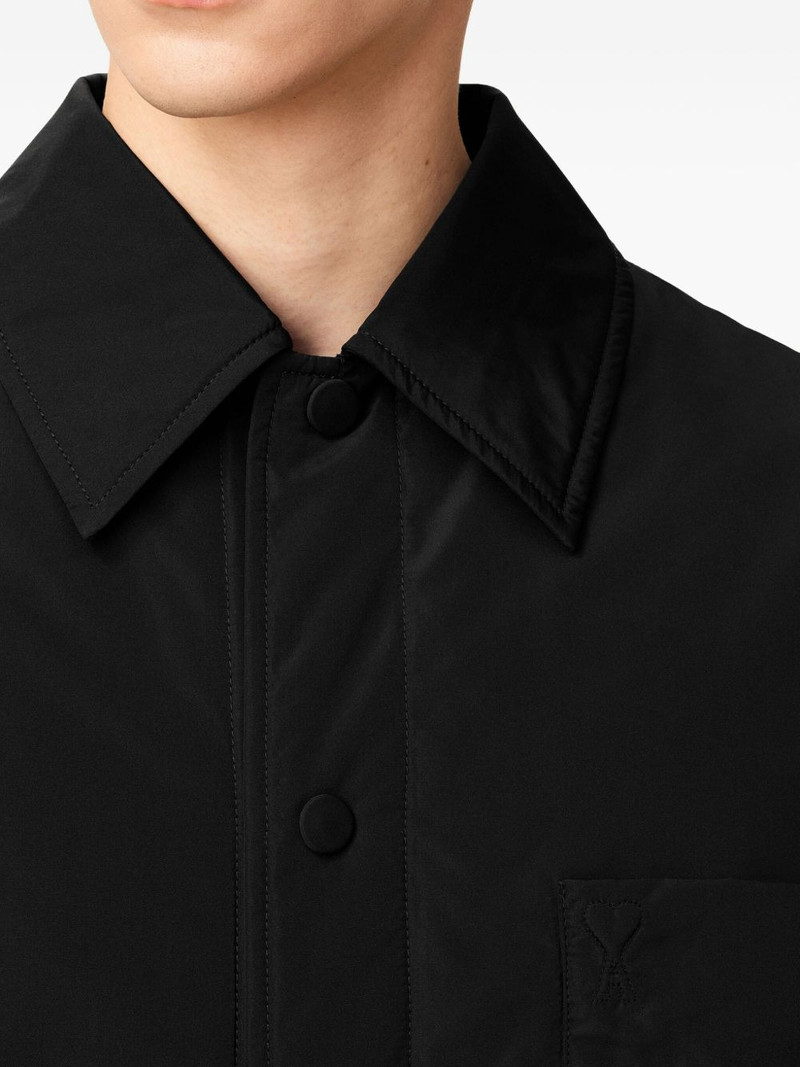 Ami De Coeur taffetas padded shirt jacket 6