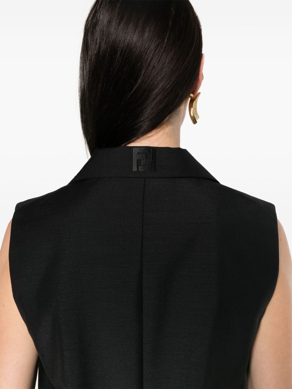peak-lapel waistcoat - 5