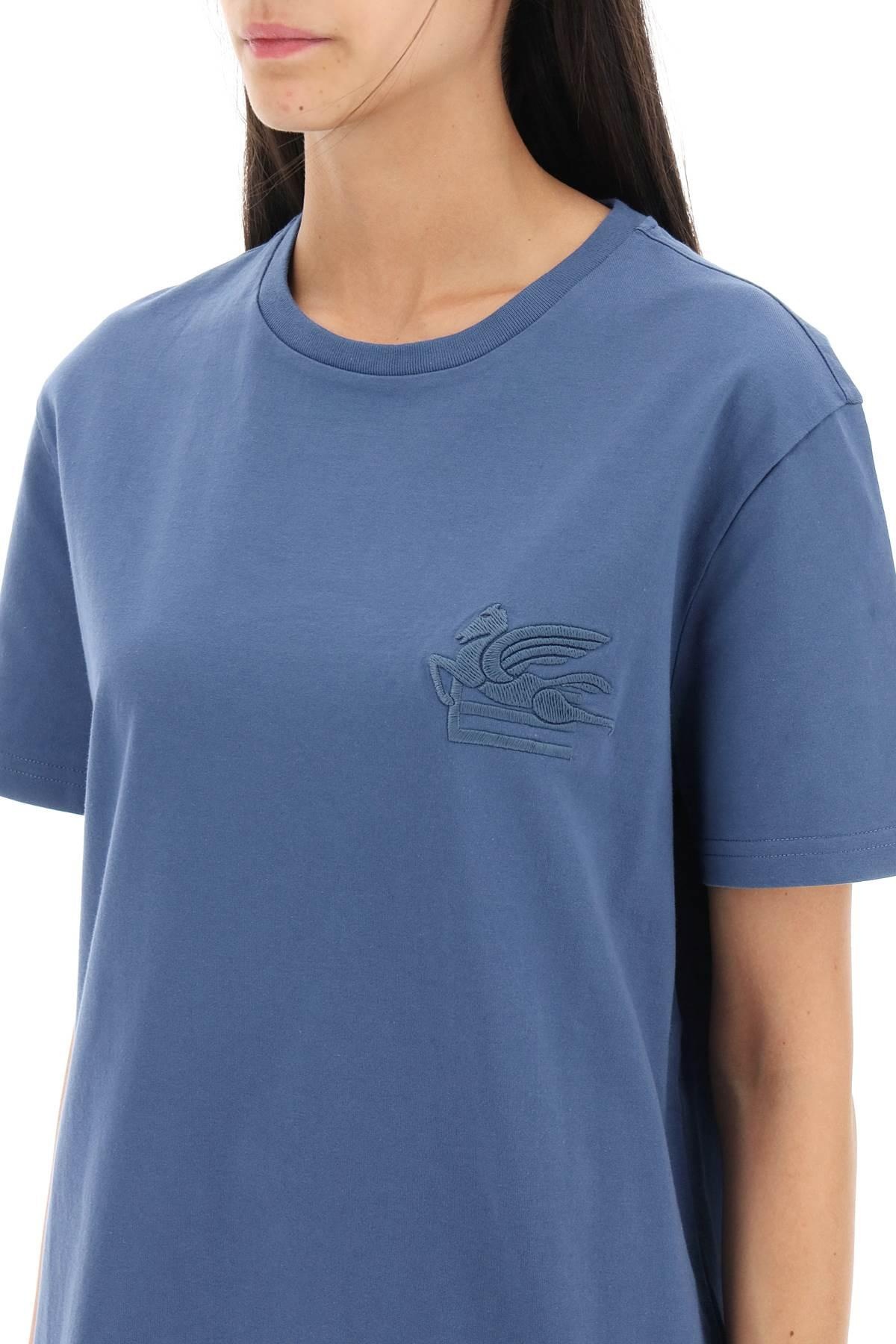 T-shirt with Pegasus embroidery - 5