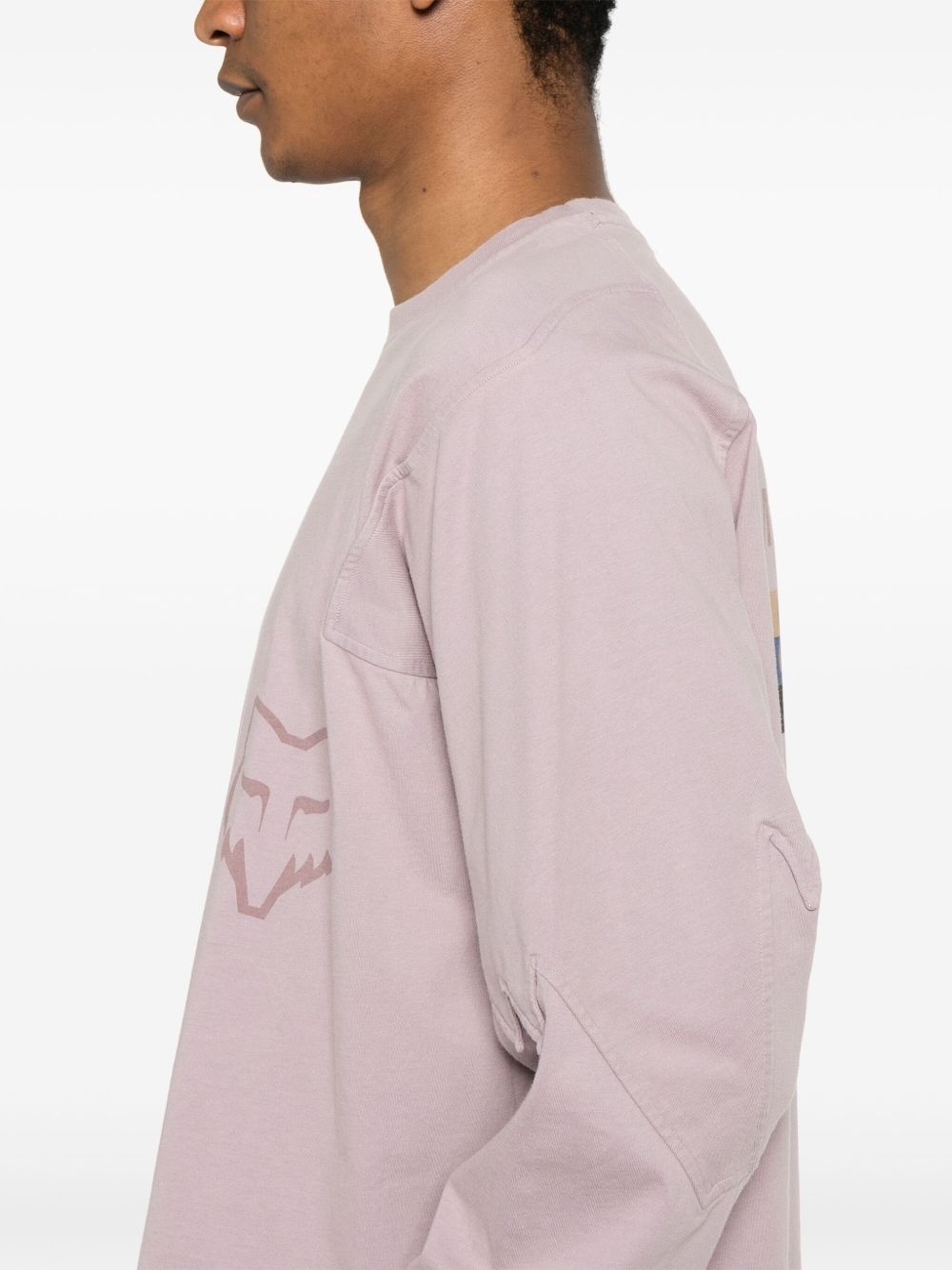x Fox Lab long-sleeves T-shirt - 4
