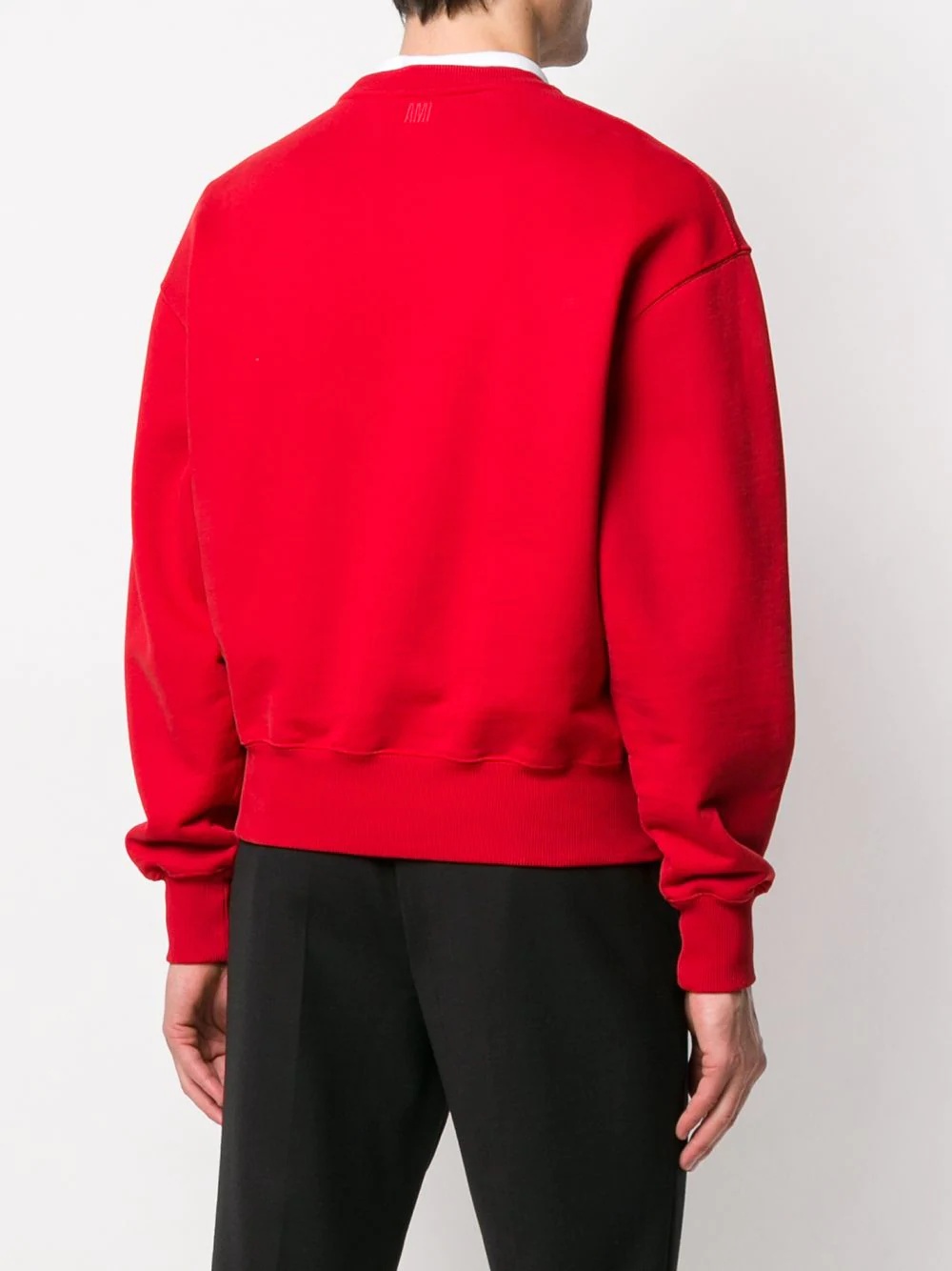 oversize Ami de Cœur patch sweatshirt - 4