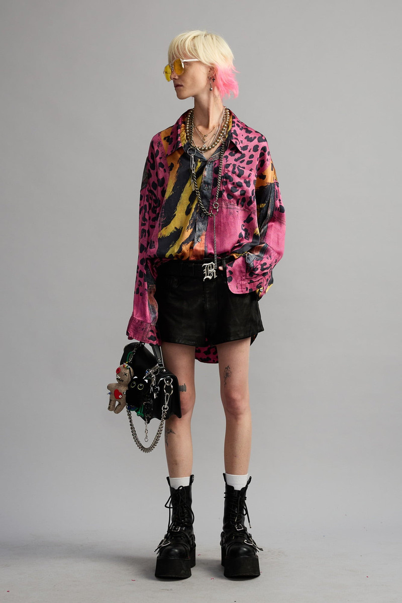 R13 DROP NECK SHIRT outlook