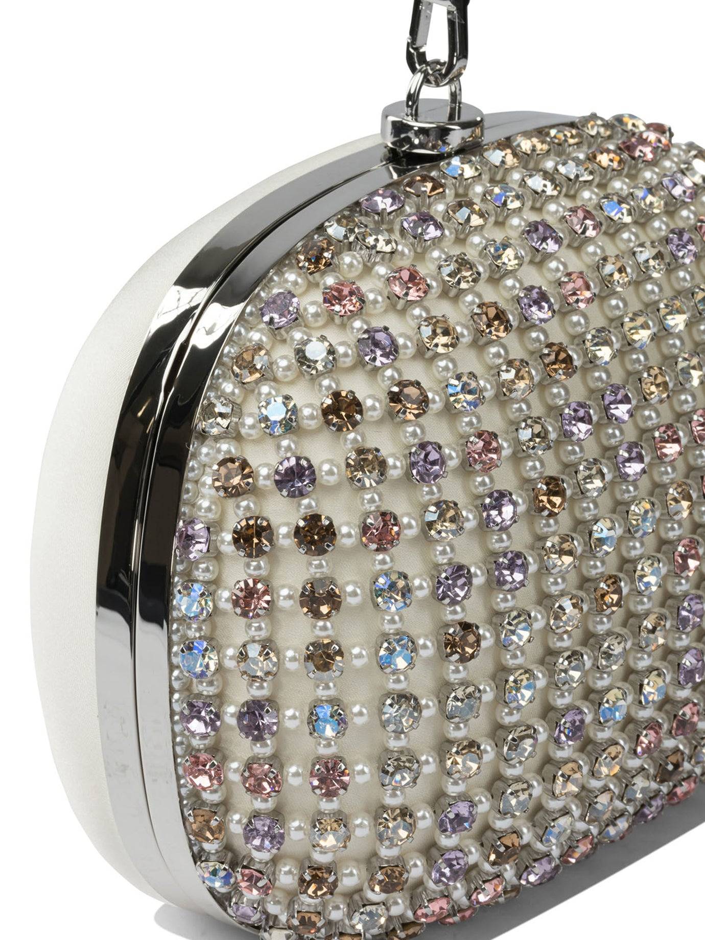Self-portrait Multi Crystal Clutch - 4