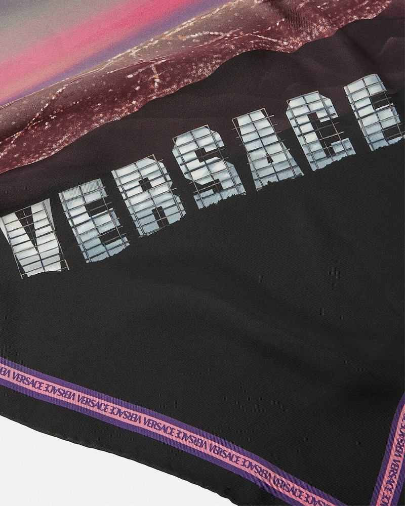 VERSACE Versace Hills Large Silk Foulard outlook