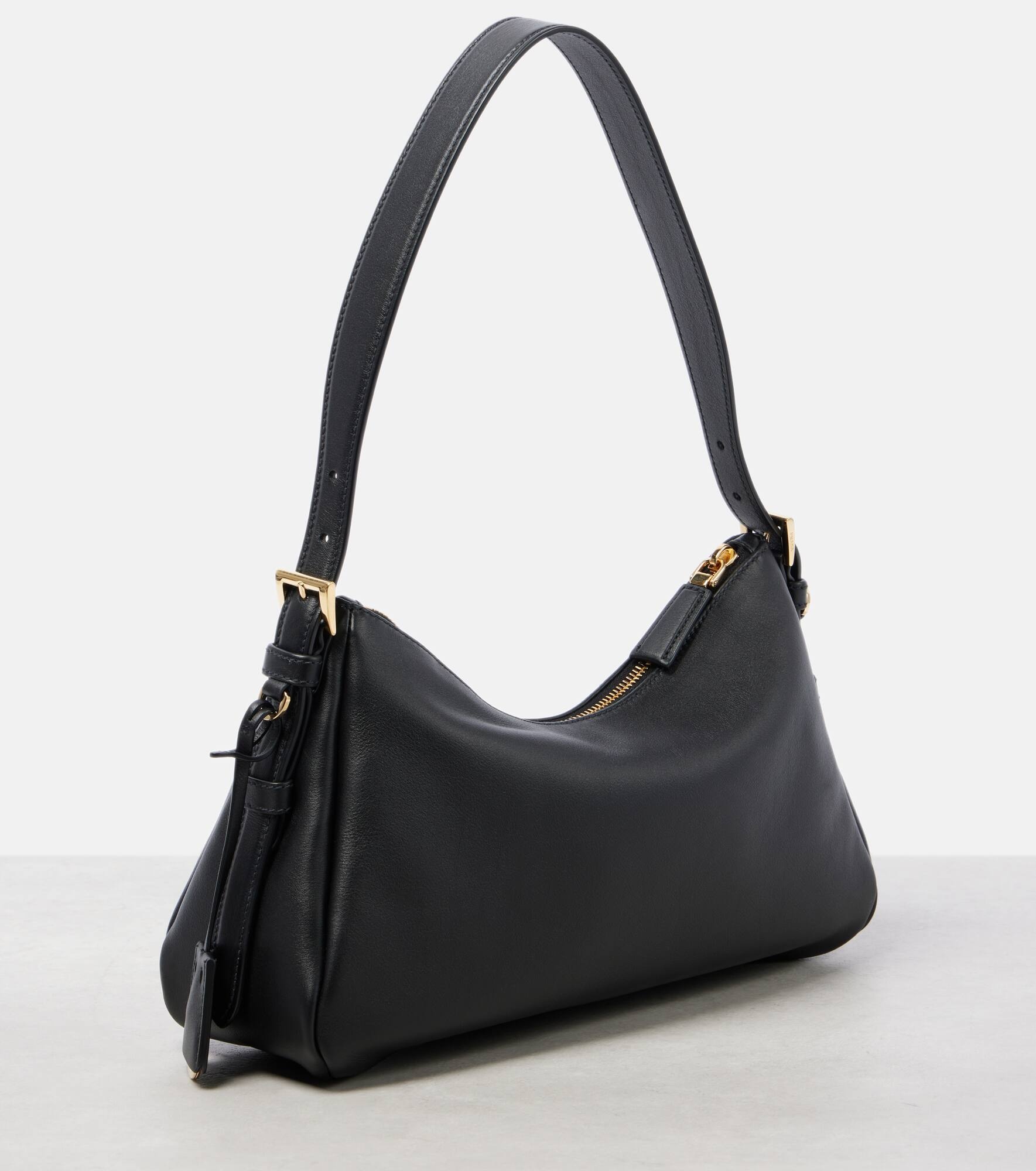 Prada Aimée Small leather shoulder bag | mytheresa | REVERSIBLE