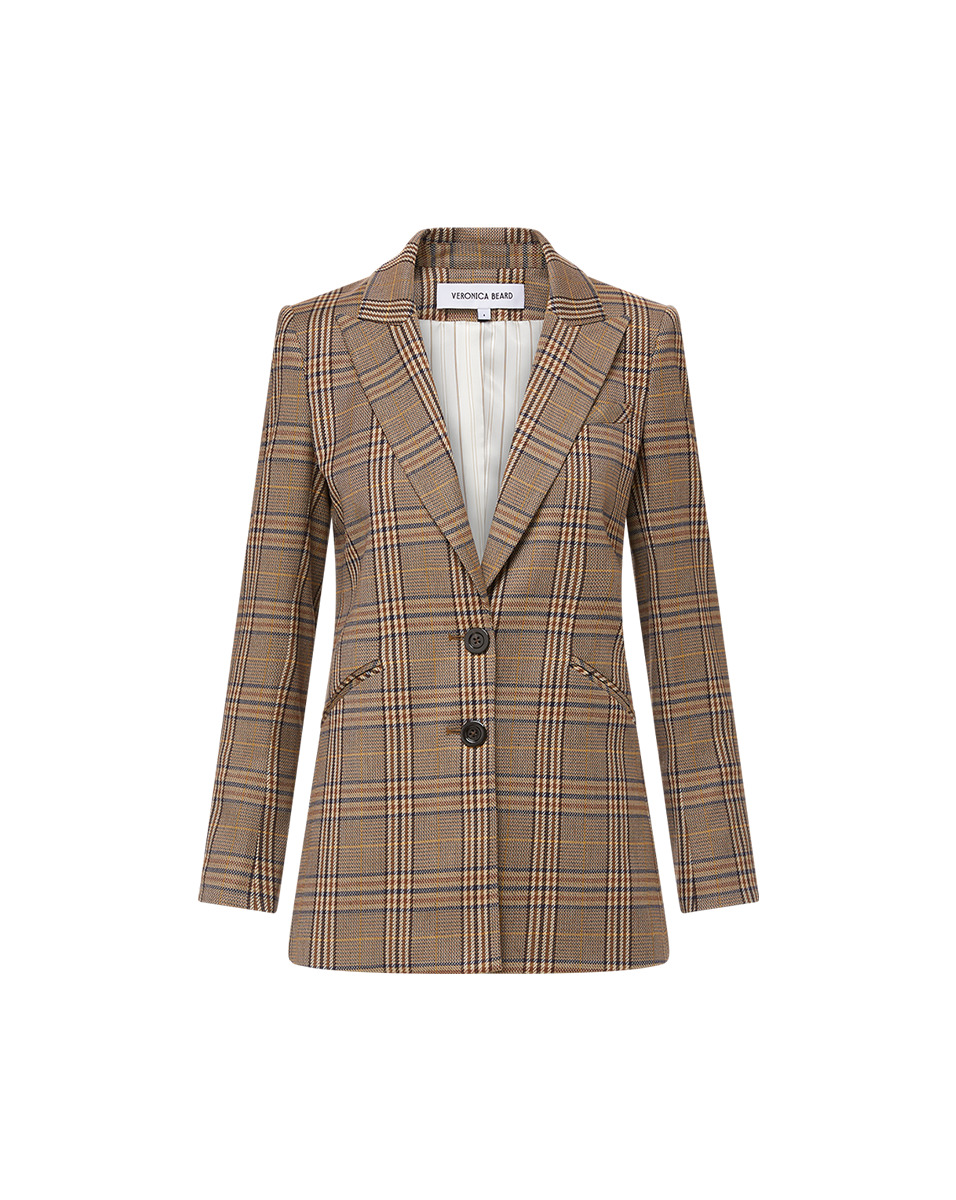 MACI PLAID DICKEY JACKET - 1