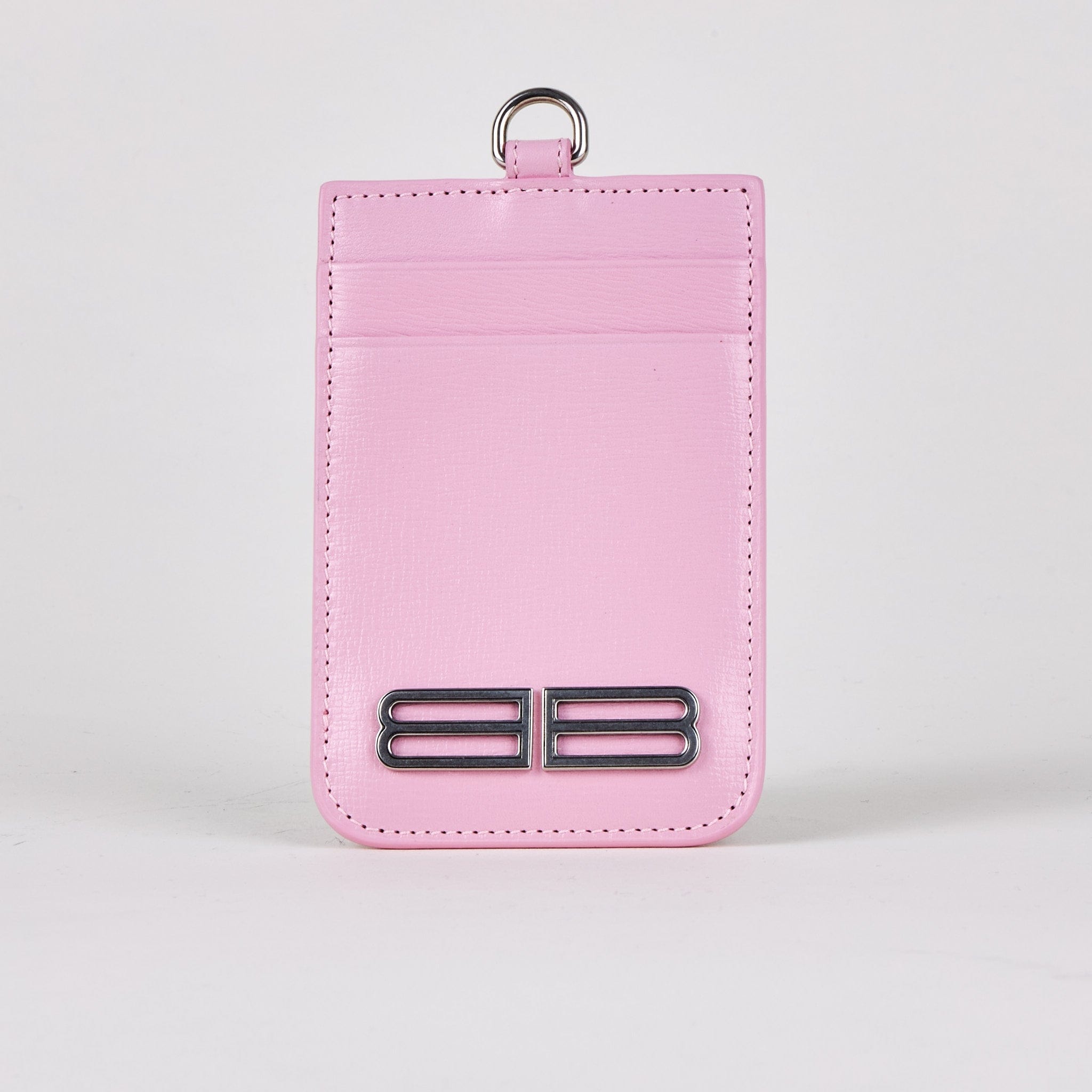 Balenciaga Women's Gossip Pink Card Holder - 2