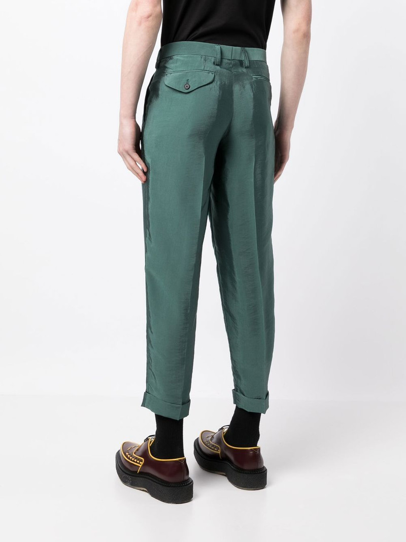 cropped tapered-leg suit trousers 4