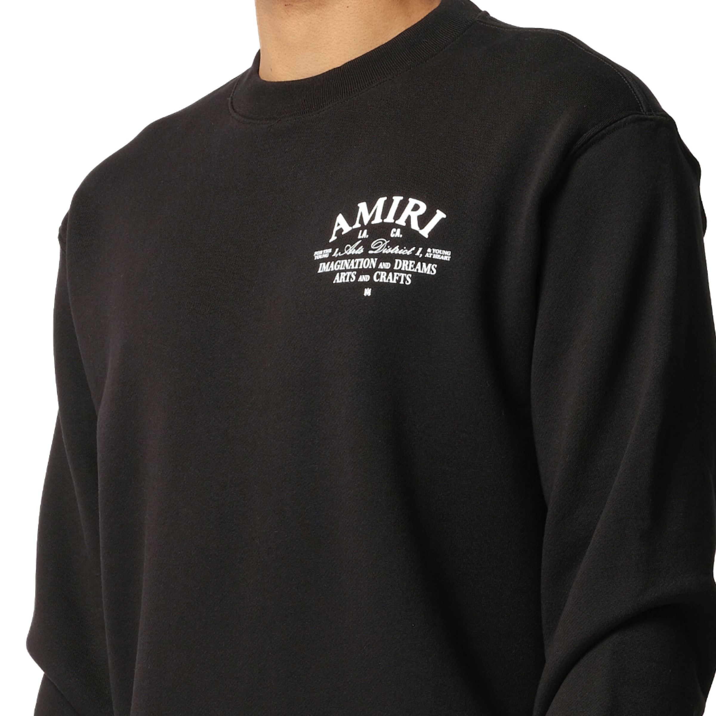 Amiri Arts District Sweatshirt in Black - 3