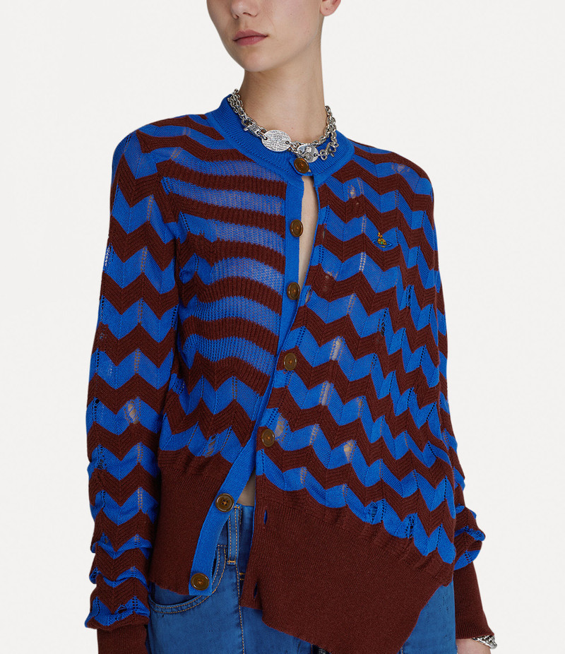 DRUNKEN CHEVRON JUMPER 7