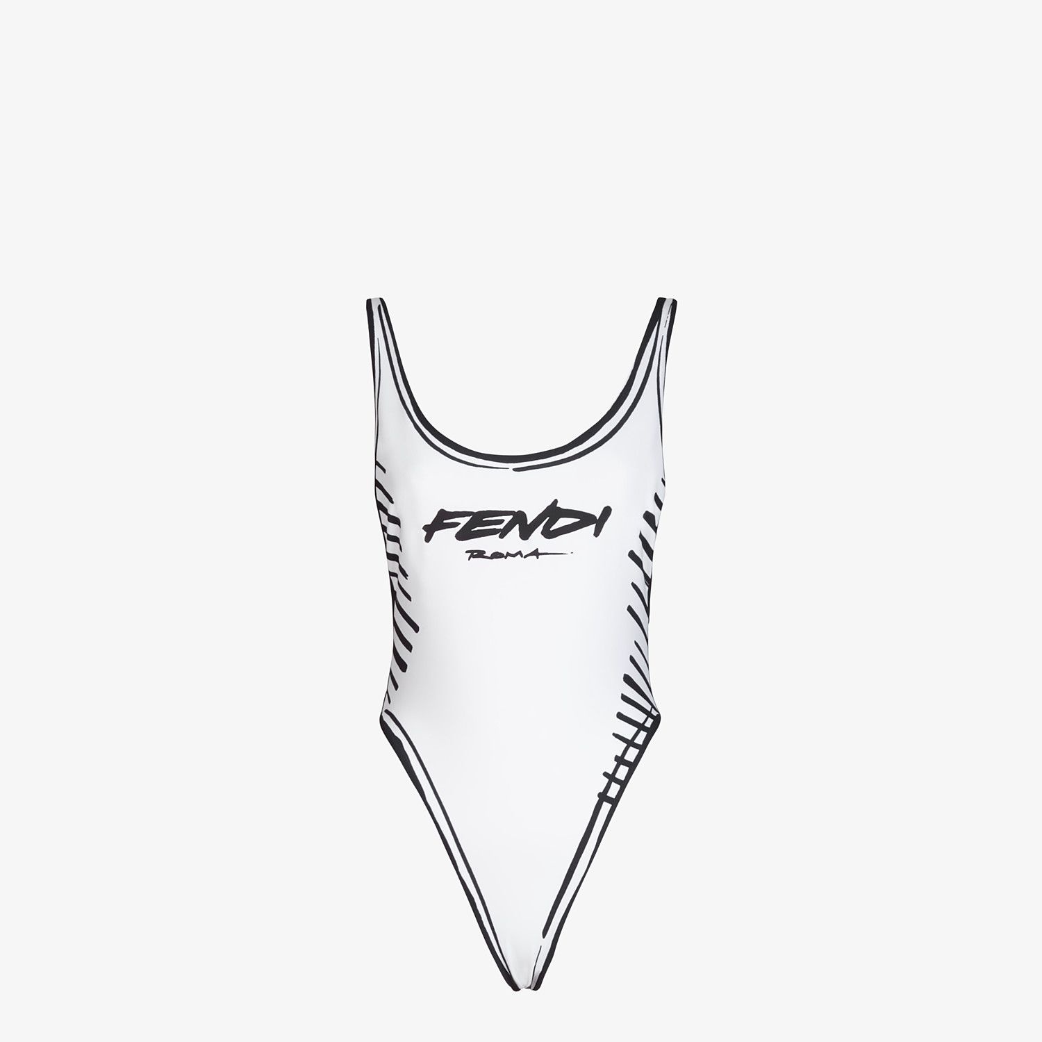 Fendi Roma Joshua Vides Lycra® swimsuit - 1