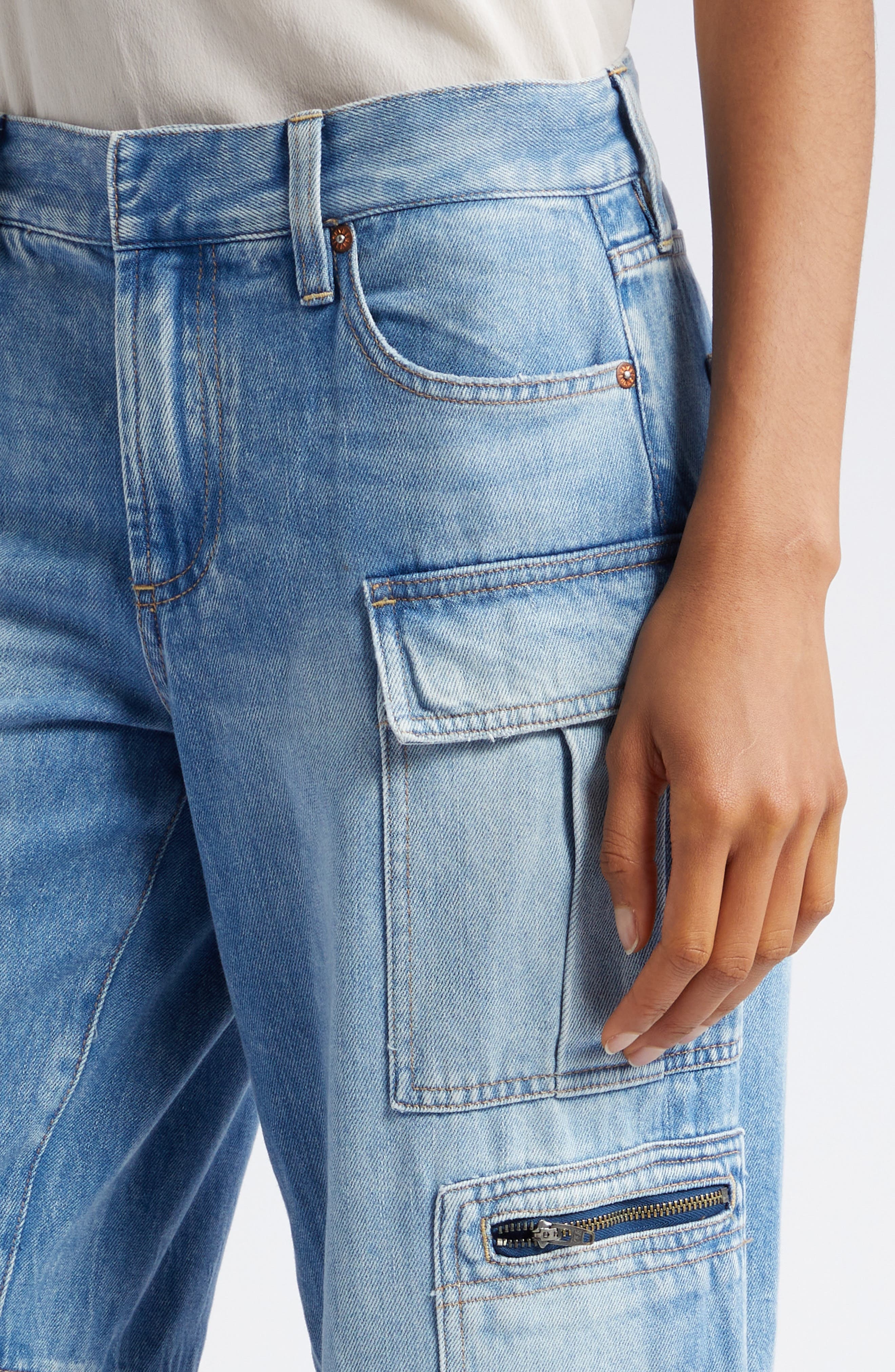 Cay Baggy Cargo Jeans - 4