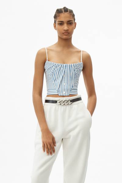 Alexander Wang TUCKED BUSTIER TOP outlook