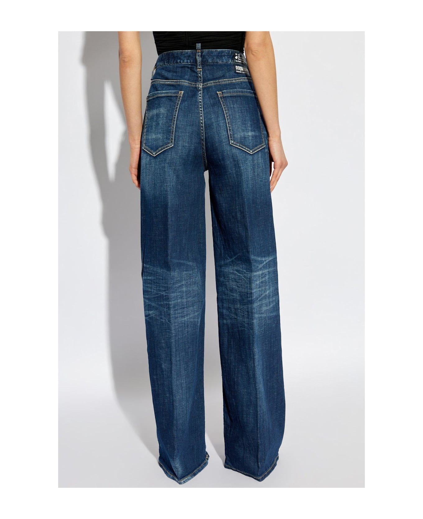 Logo Patch Flared Jeans - 3