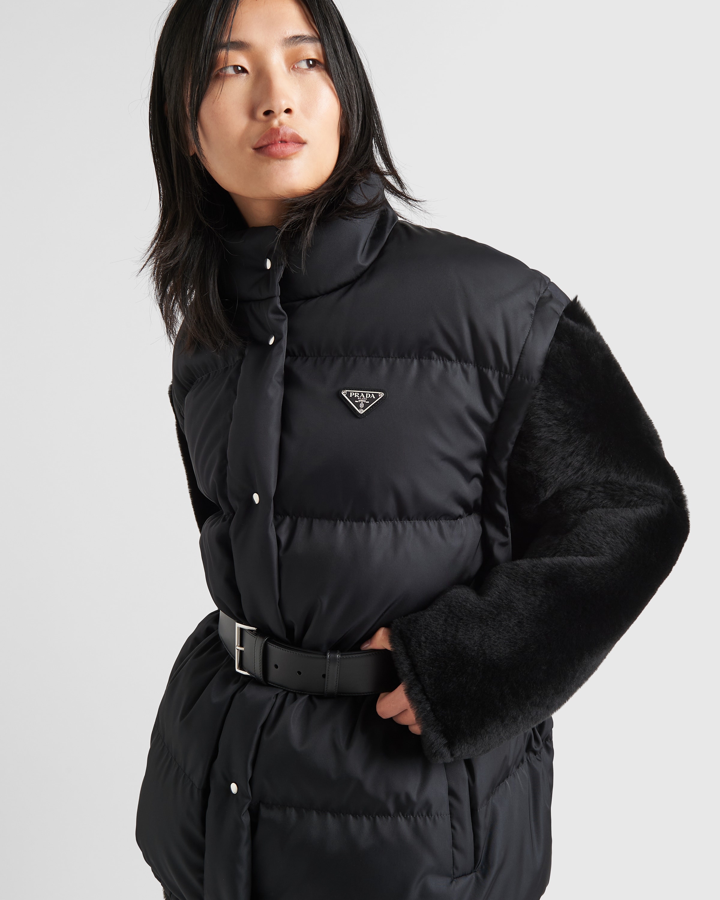 Re-Nylon down jacket - 3
