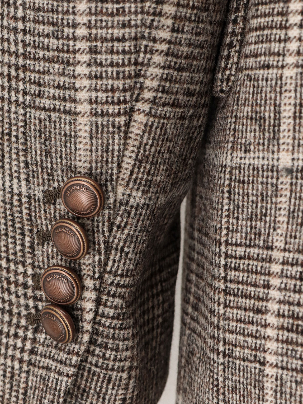 Double-Breasted Prince Of Wales Blazer - 3