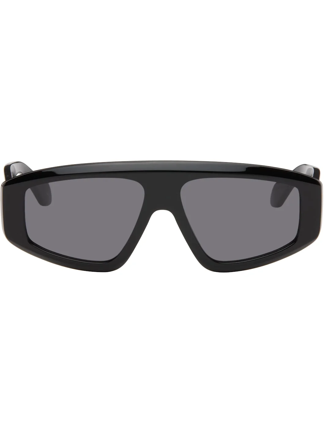 Black Aviator Mask Sunglasses - 1