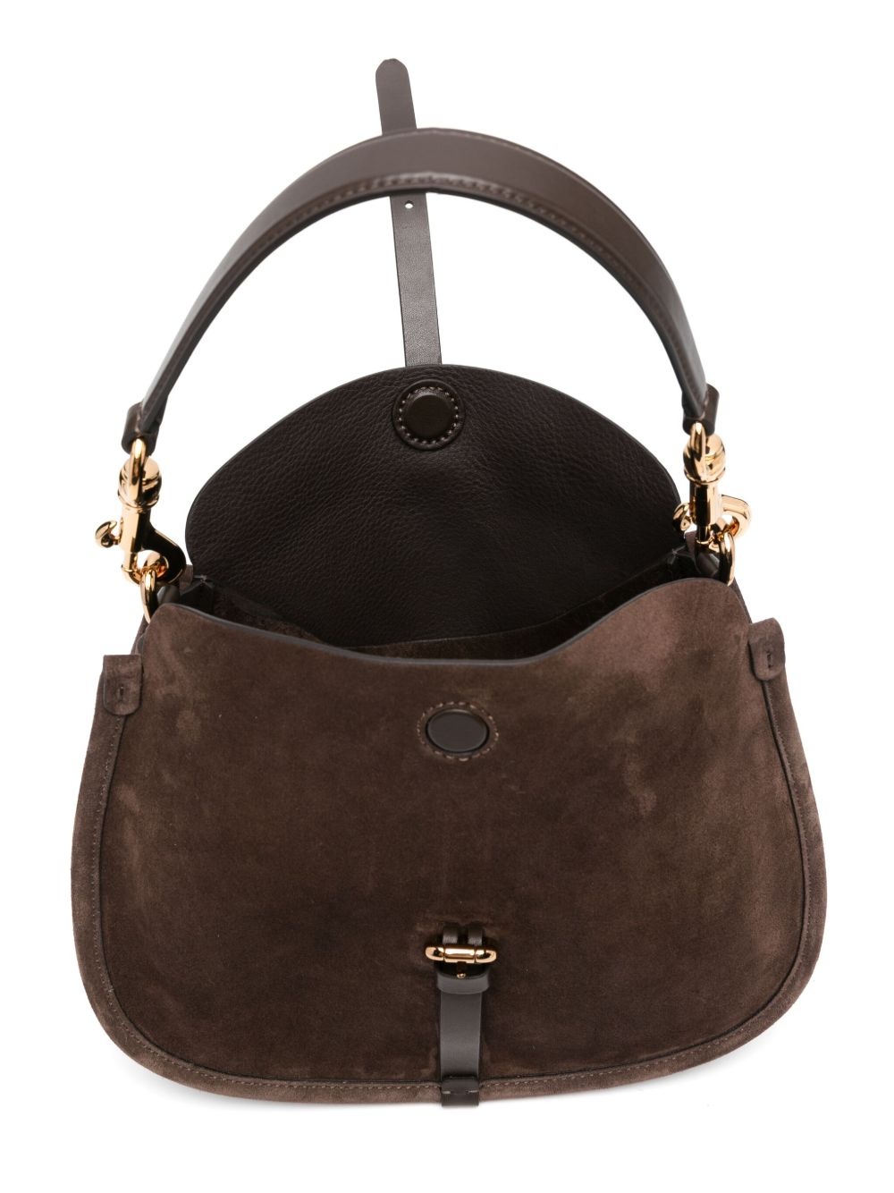 suede crossbody bag - 5