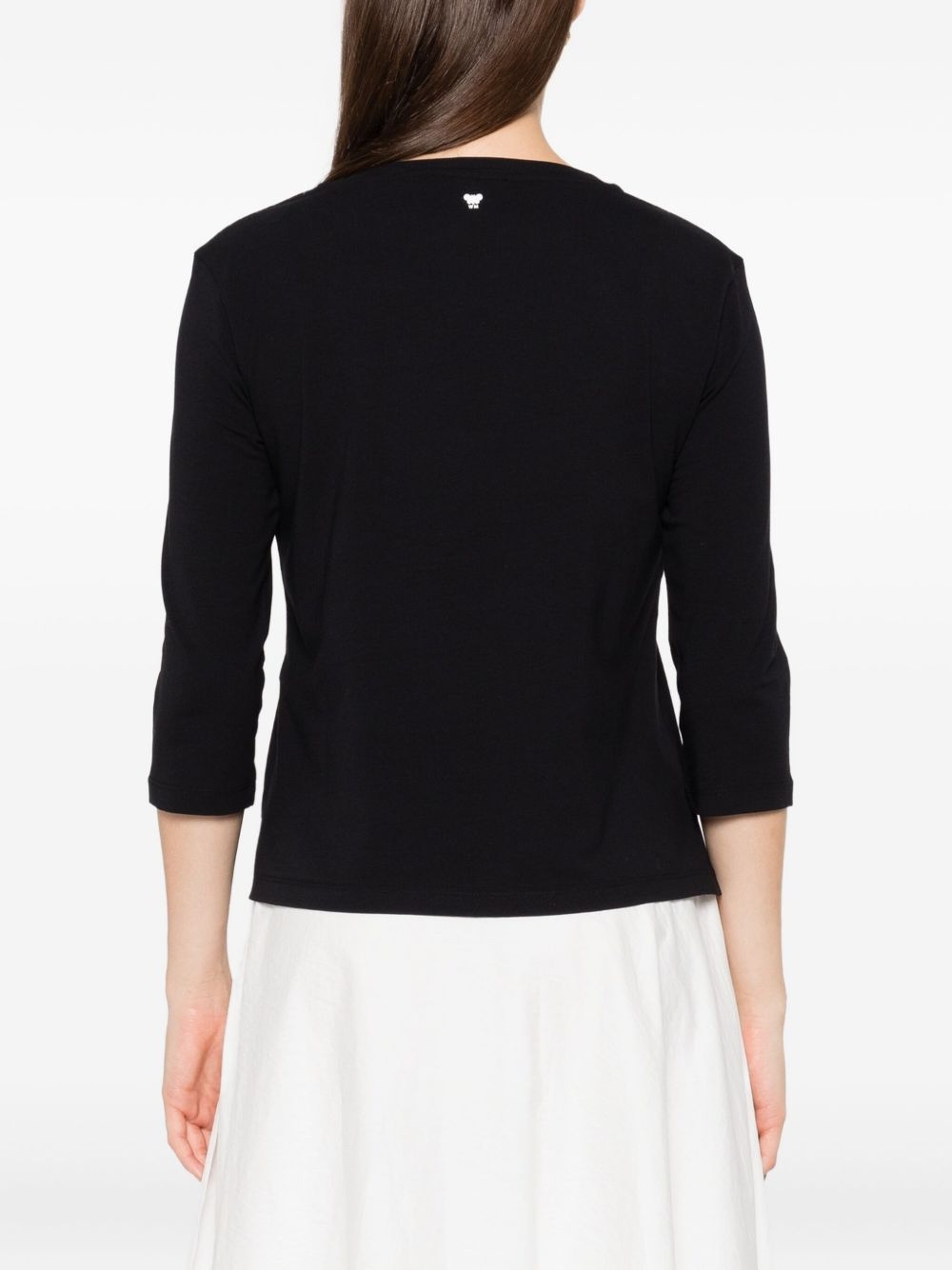 three-quarter sleeve top - 4